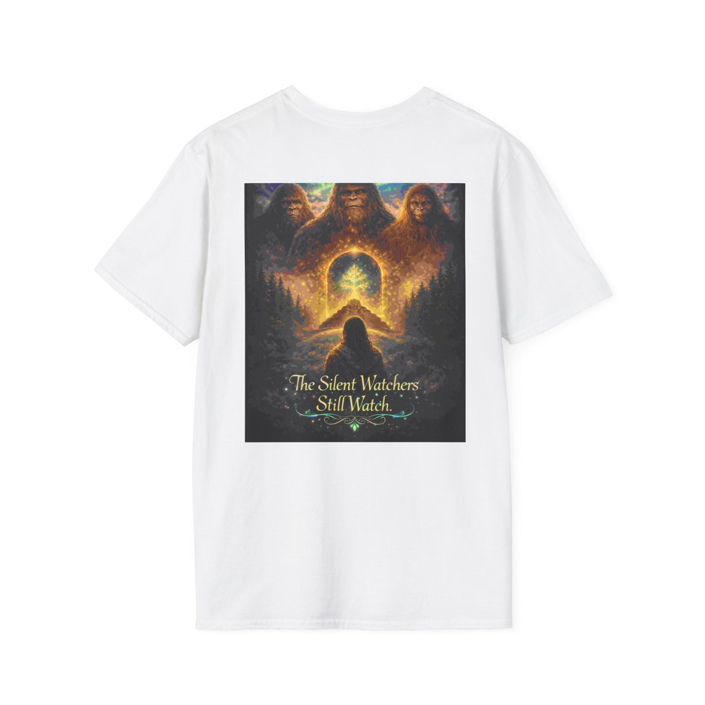 'Our First Ancestors Still Walk Among Us' Sasquatch Message to Humanity Graphic Tee