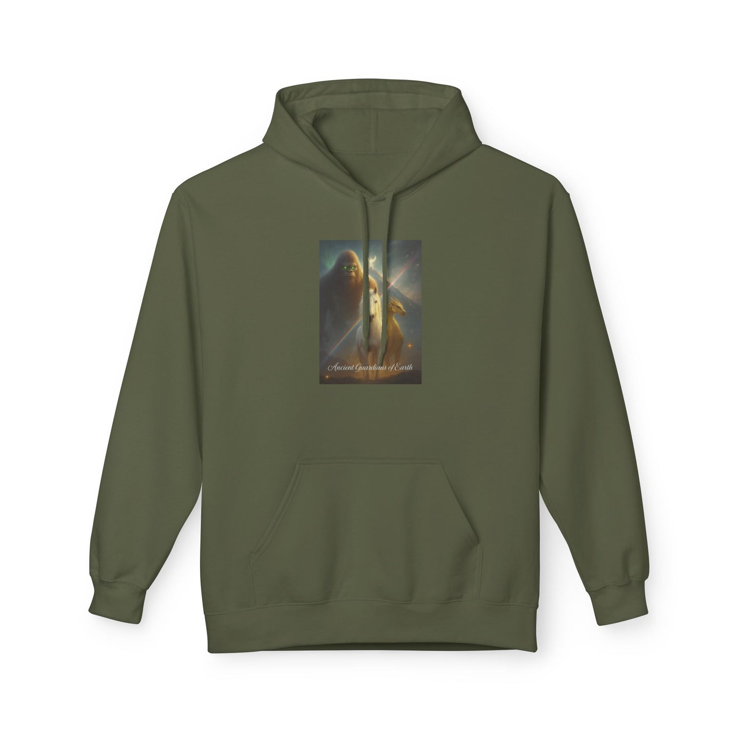 Cosmic Portal Hoodie — "Searching for Earth’s Story" Astral Landscape Pullover