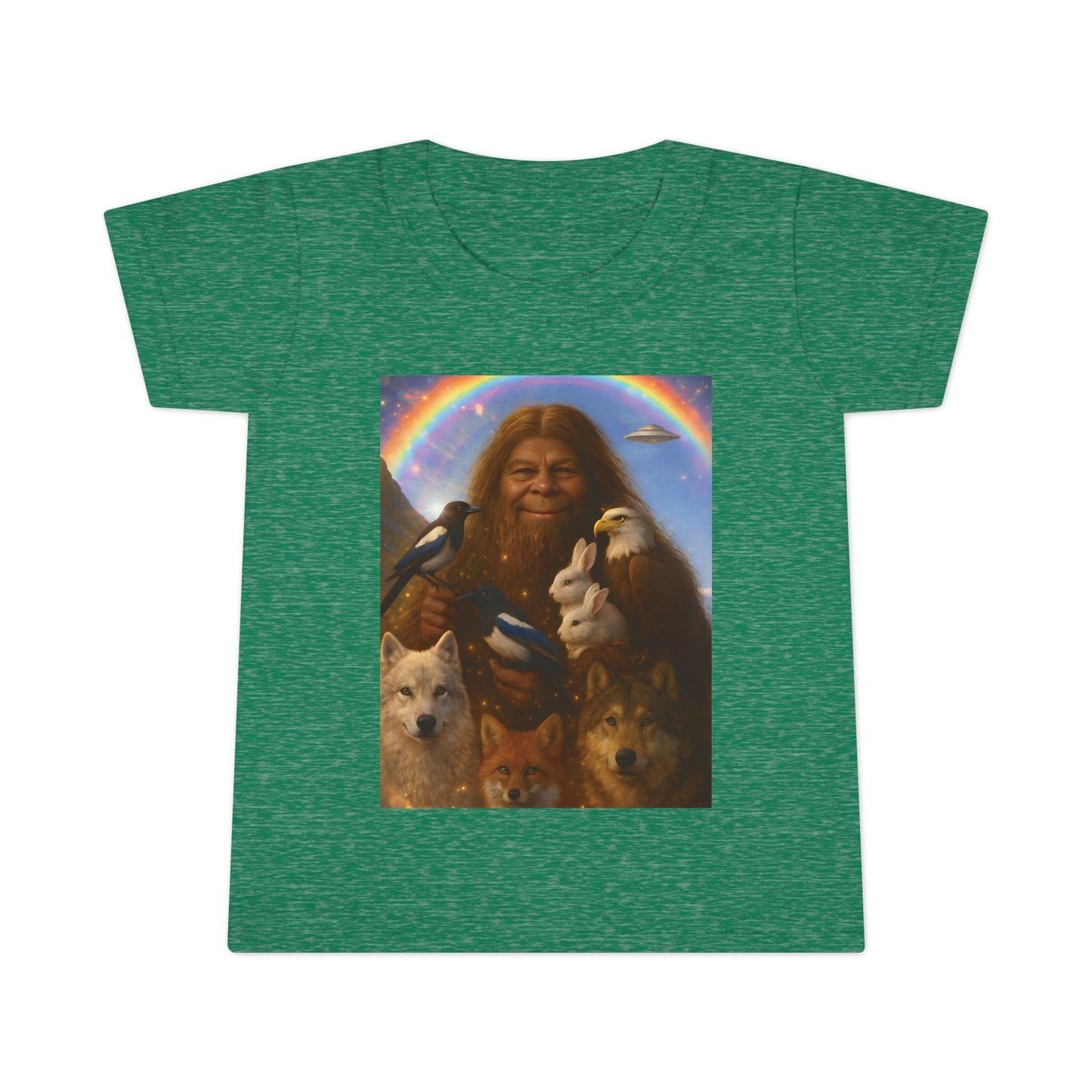 Female Sasquatch Elder Guardian of the Realms Tee