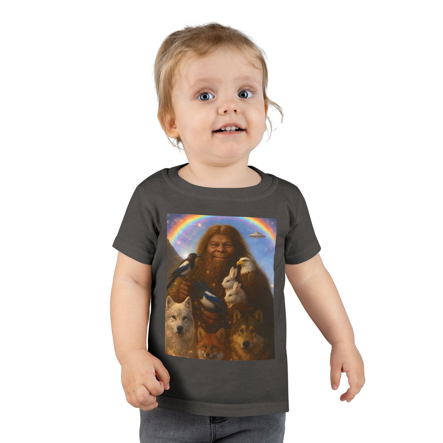 Female Sasquatch Elder Guardian of the Realms Tee