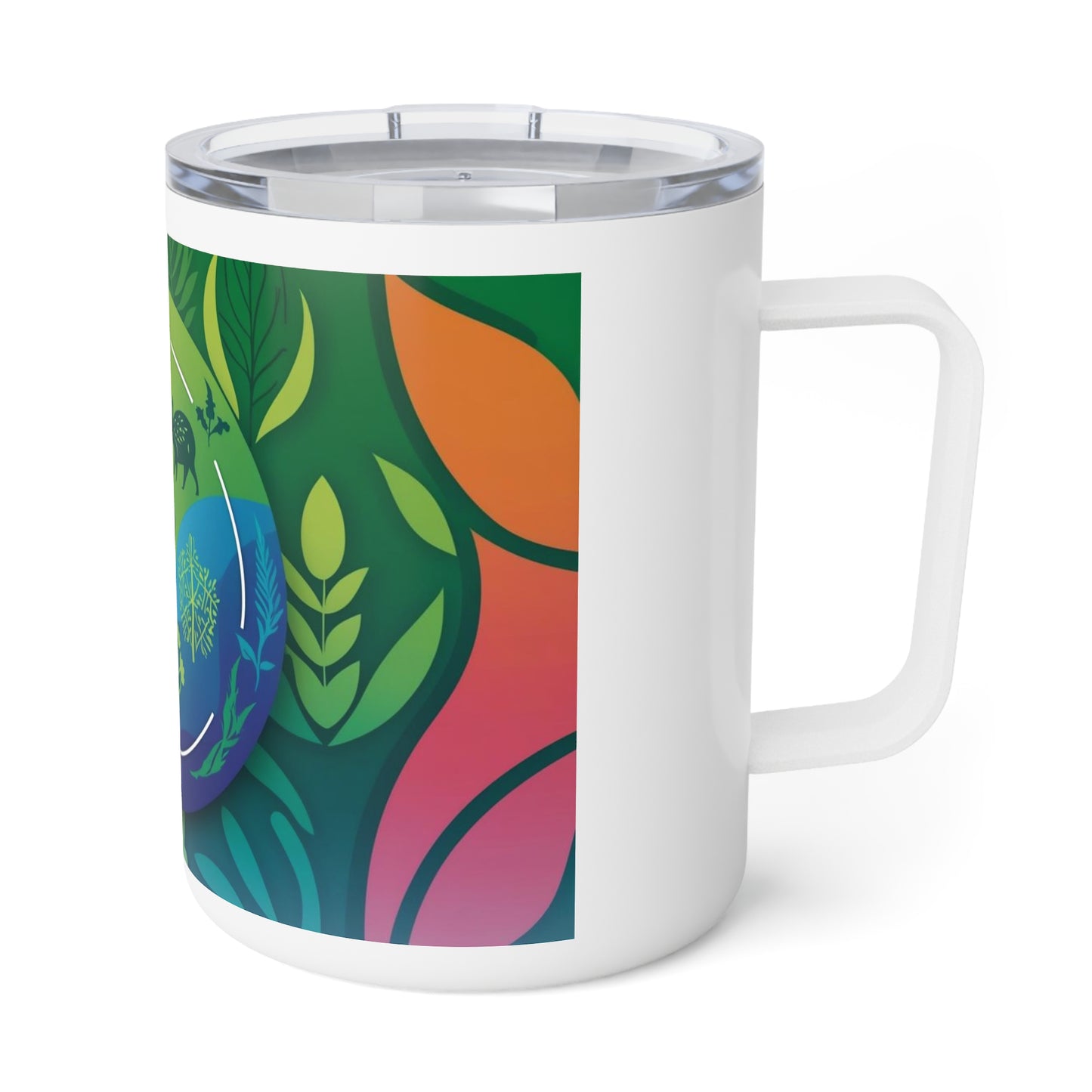 Insulated Coffee Mug, 10oz