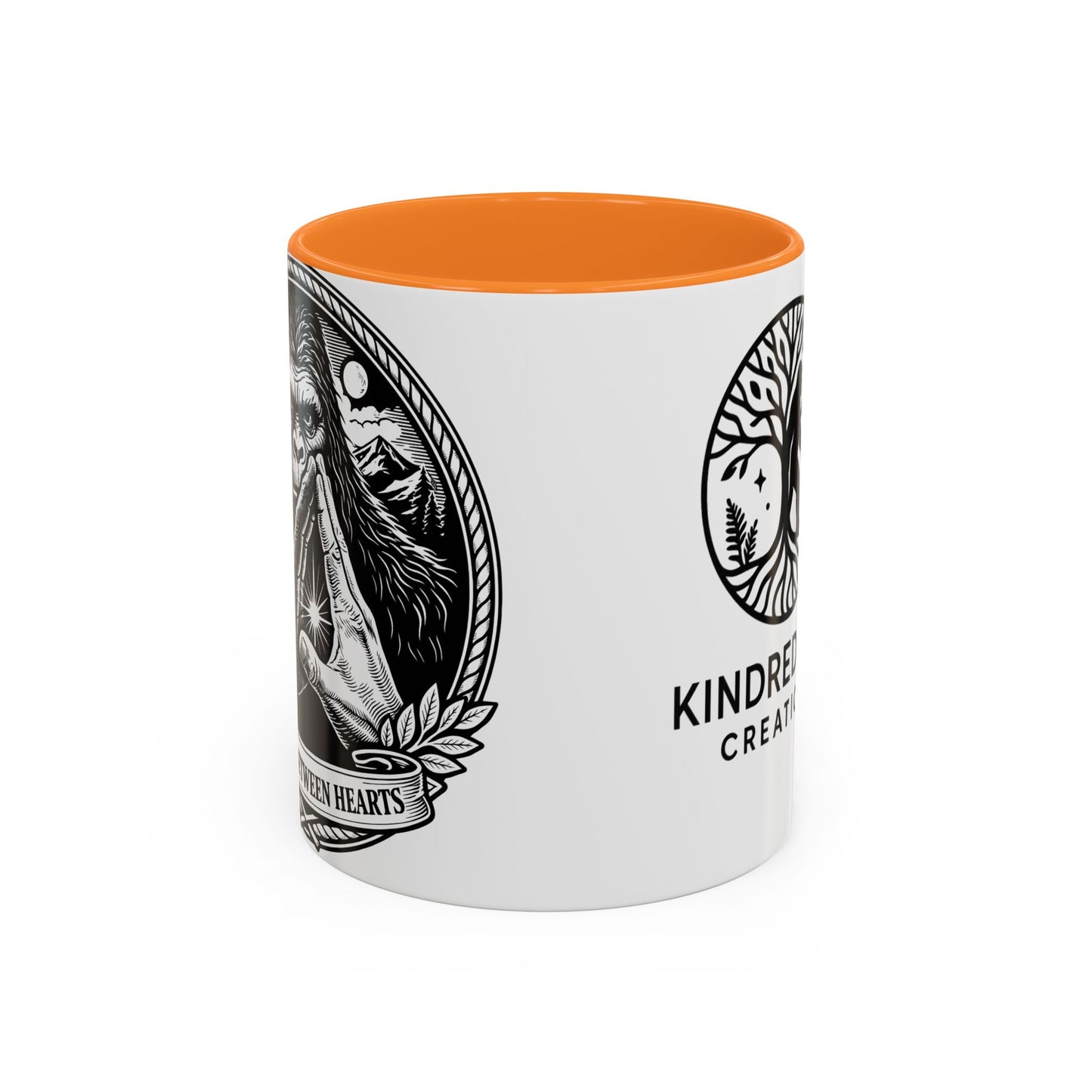 Bridge Between Hearts Mug- Human and Sasquatch Elder Alliance
