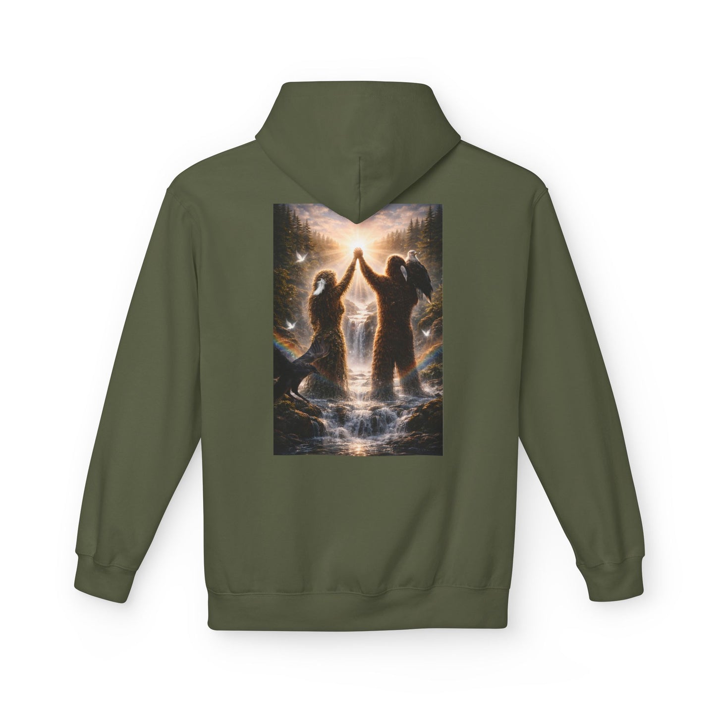 Mother Earth & Sasquatch Guardian Hoodie