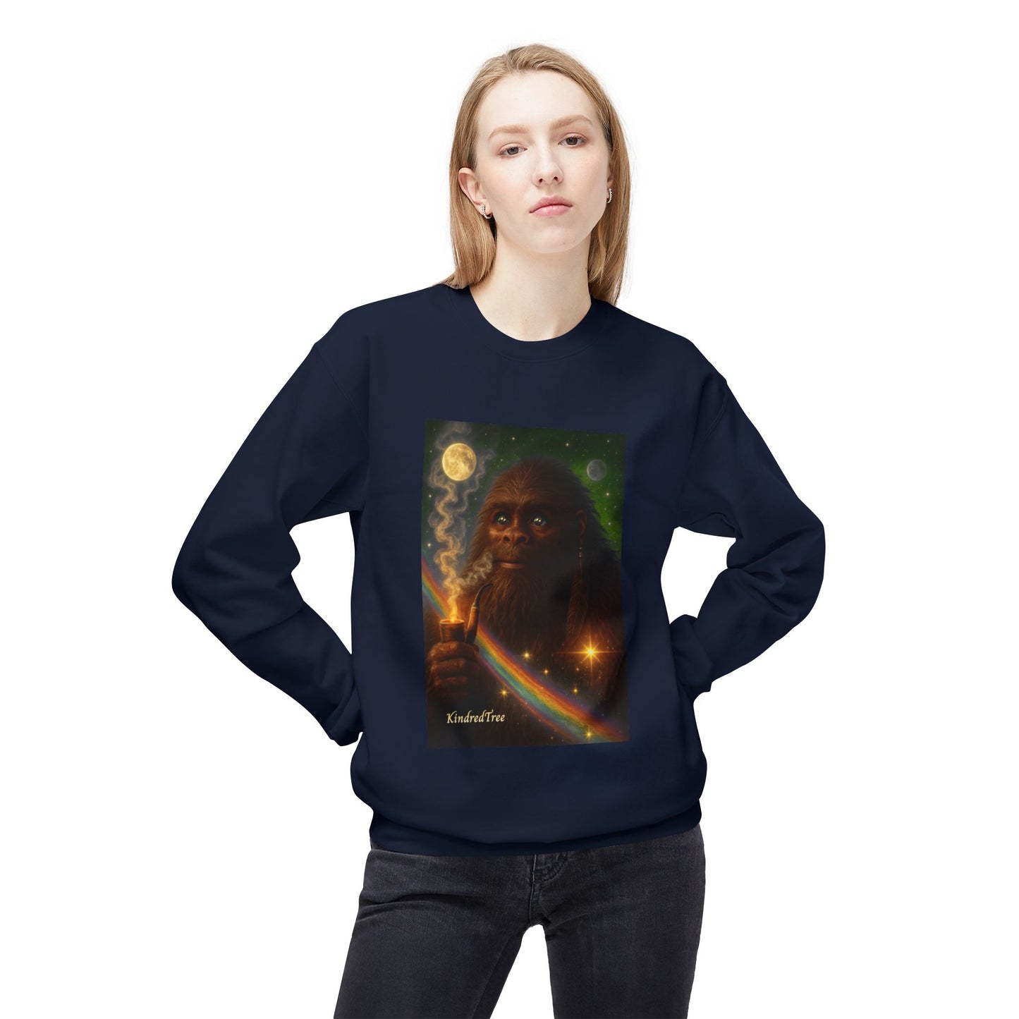 Cosmic Forest Spirit Sweatshirt