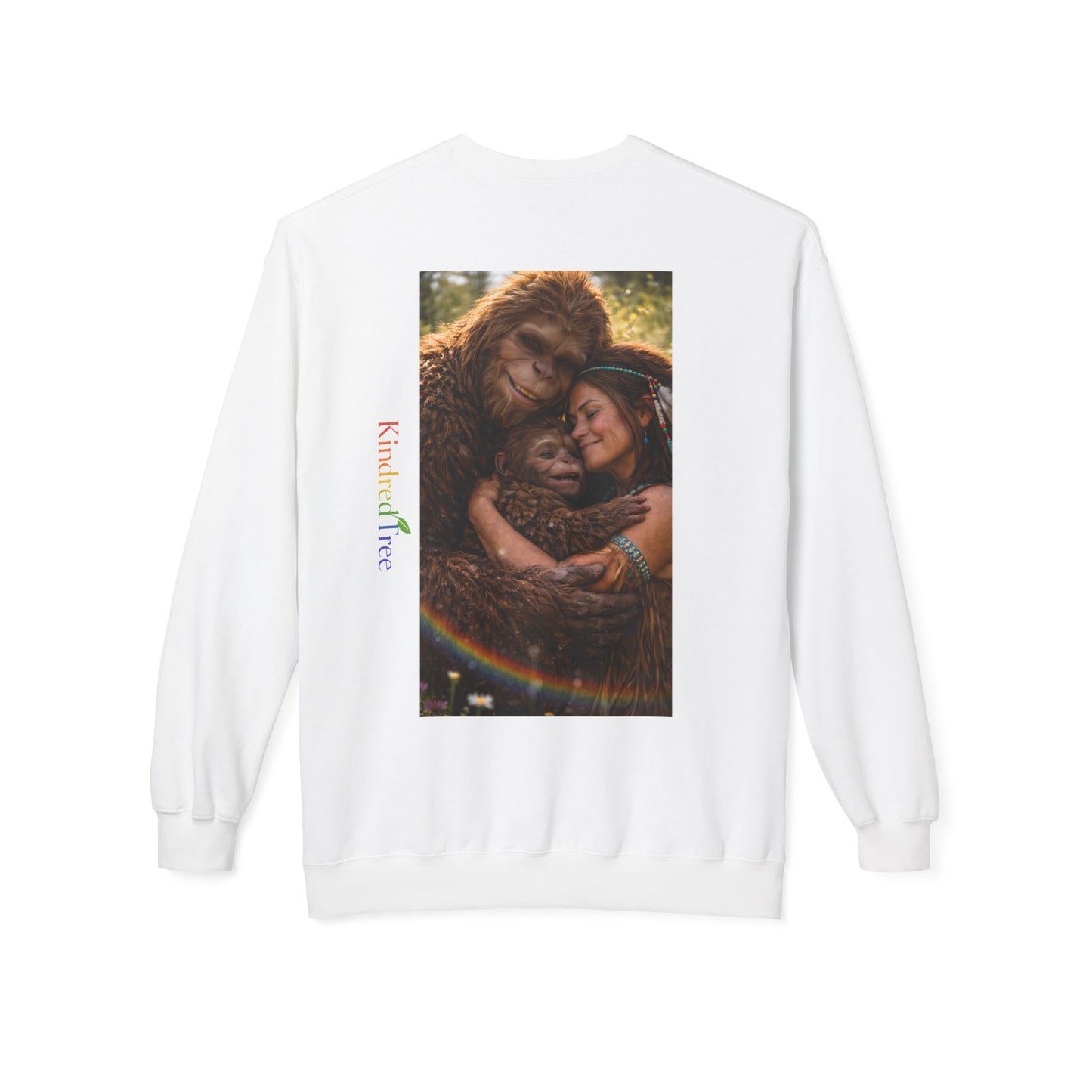 Crew neck sweater- Friends Through Every Stage of Life