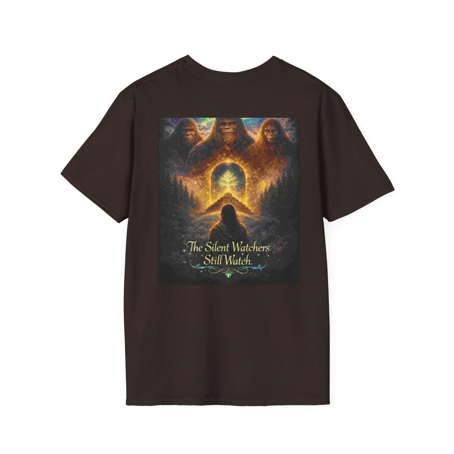 'Our First Ancestors Still Walk Among Us' Sasquatch Message to Humanity Graphic Tee