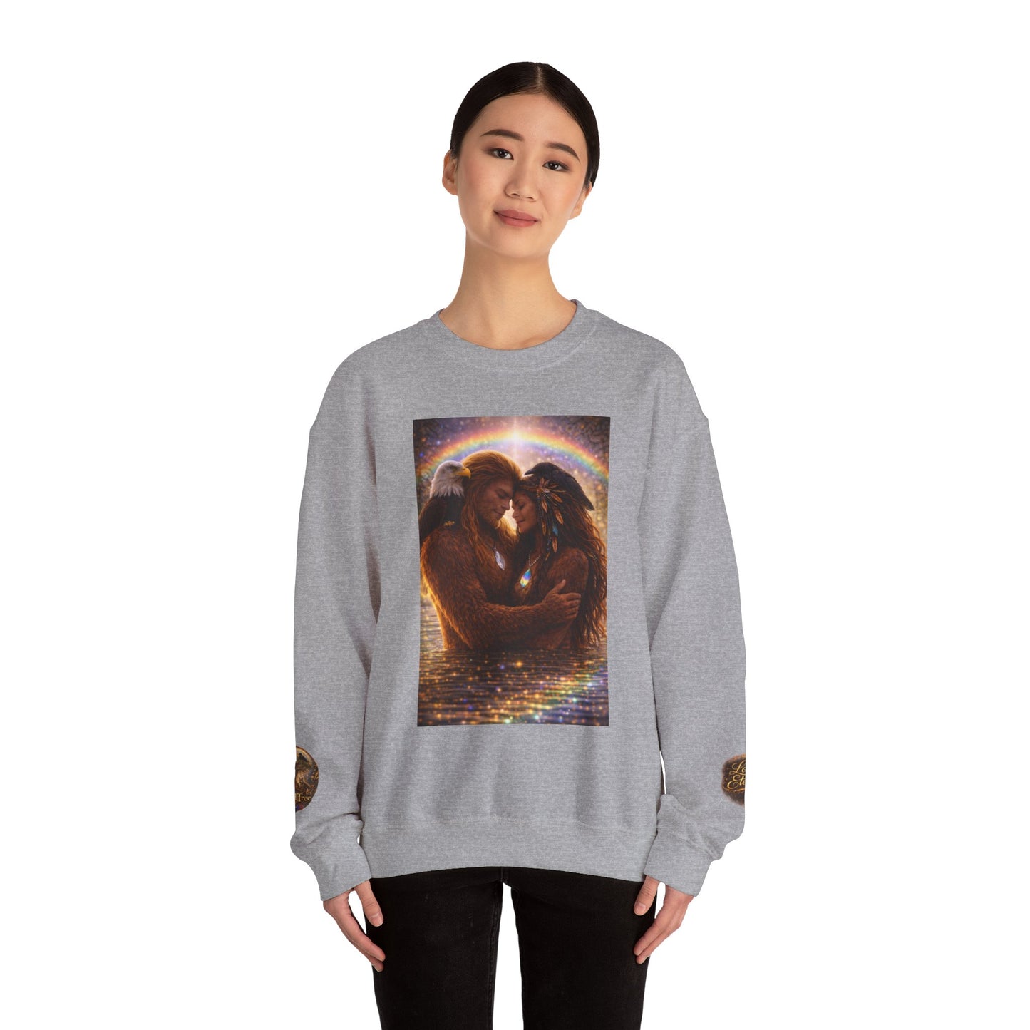 Ancient Lovers- Love is eternal Crewneck Sweater