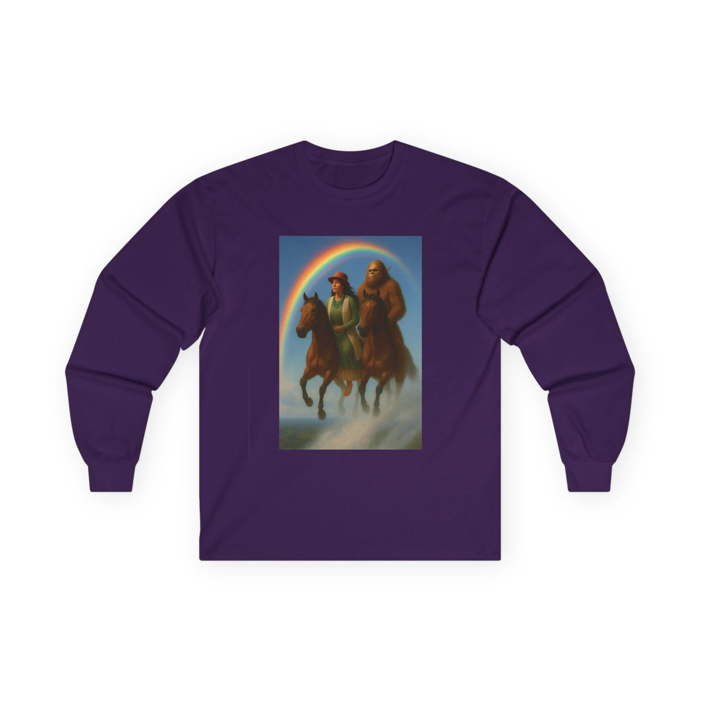 Rainbow Warrior Withing Rising to Sovereignty Long Sleeve Tee,