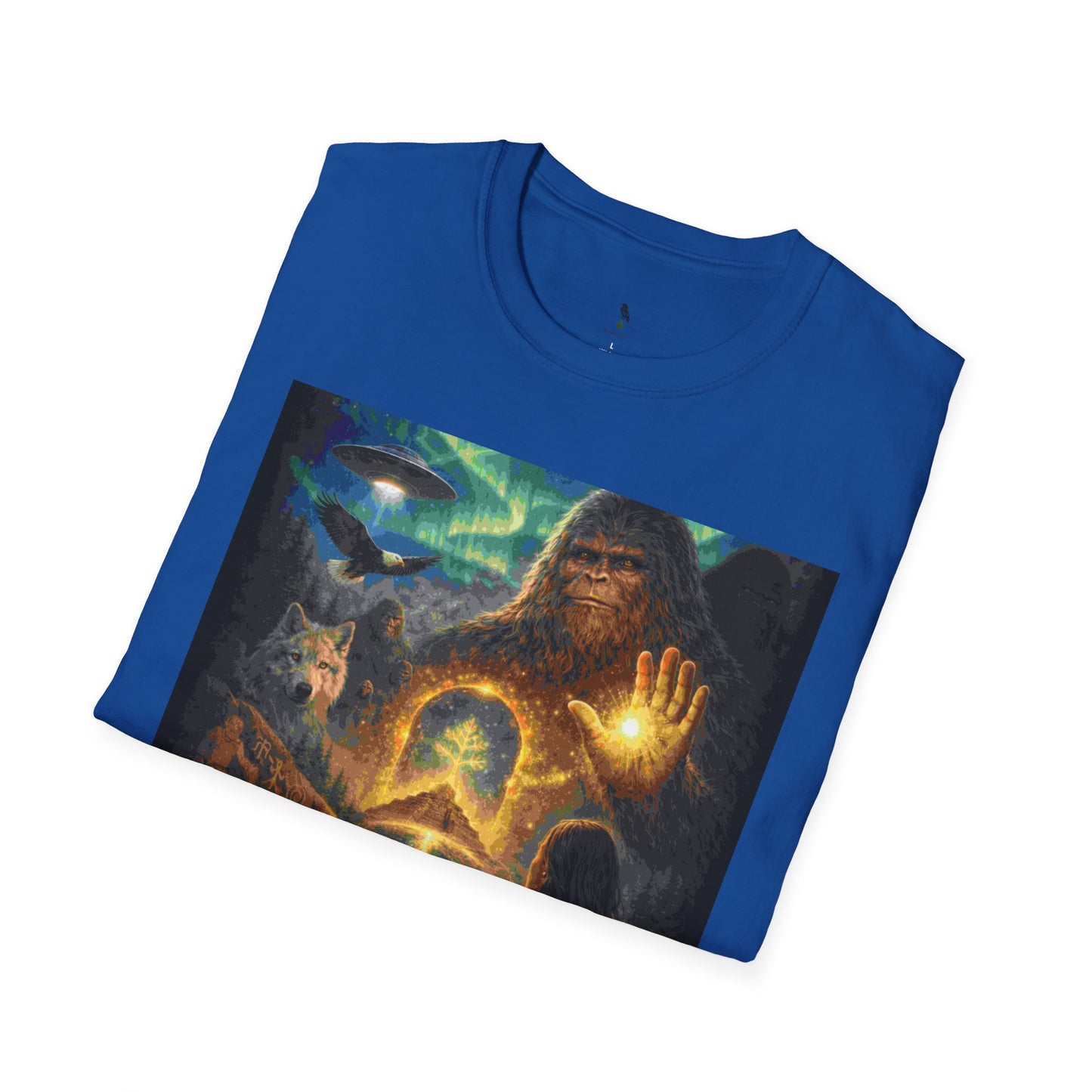 'Our First Ancestors Still Walk Among Us' Sasquatch Message to Humanity Graphic Tee