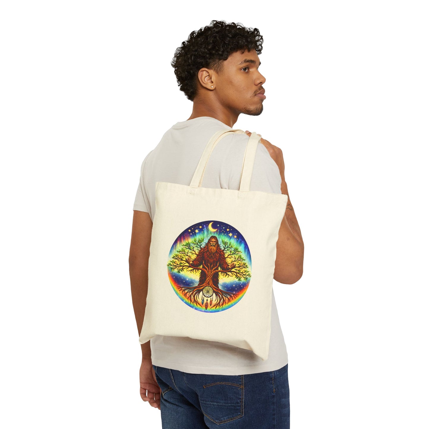 Kindred Realms- Living Tree Bridge tote cotton canvas bag