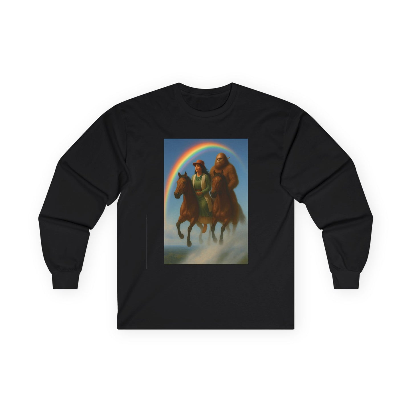 Rainbow Warrior Withing Rising to Sovereignty Long Sleeve Tee,