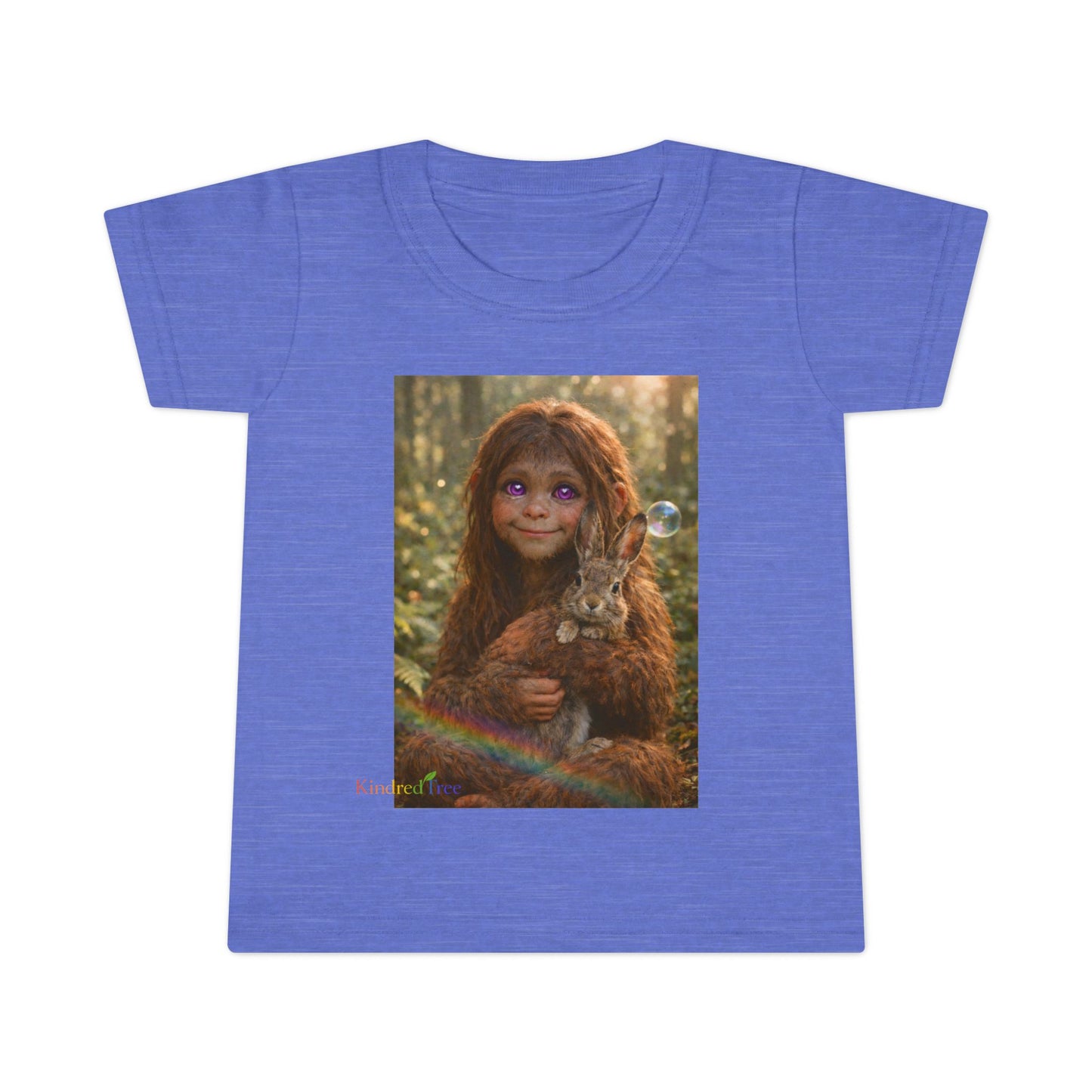 Innocence of the Forest — Sasquatch Child Tee shirt for children