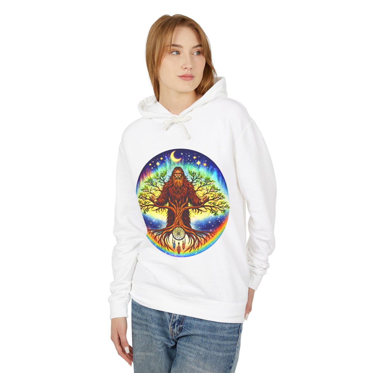Kindred Realms- Living Tree Bridge Emblem -Hoodie lightweight