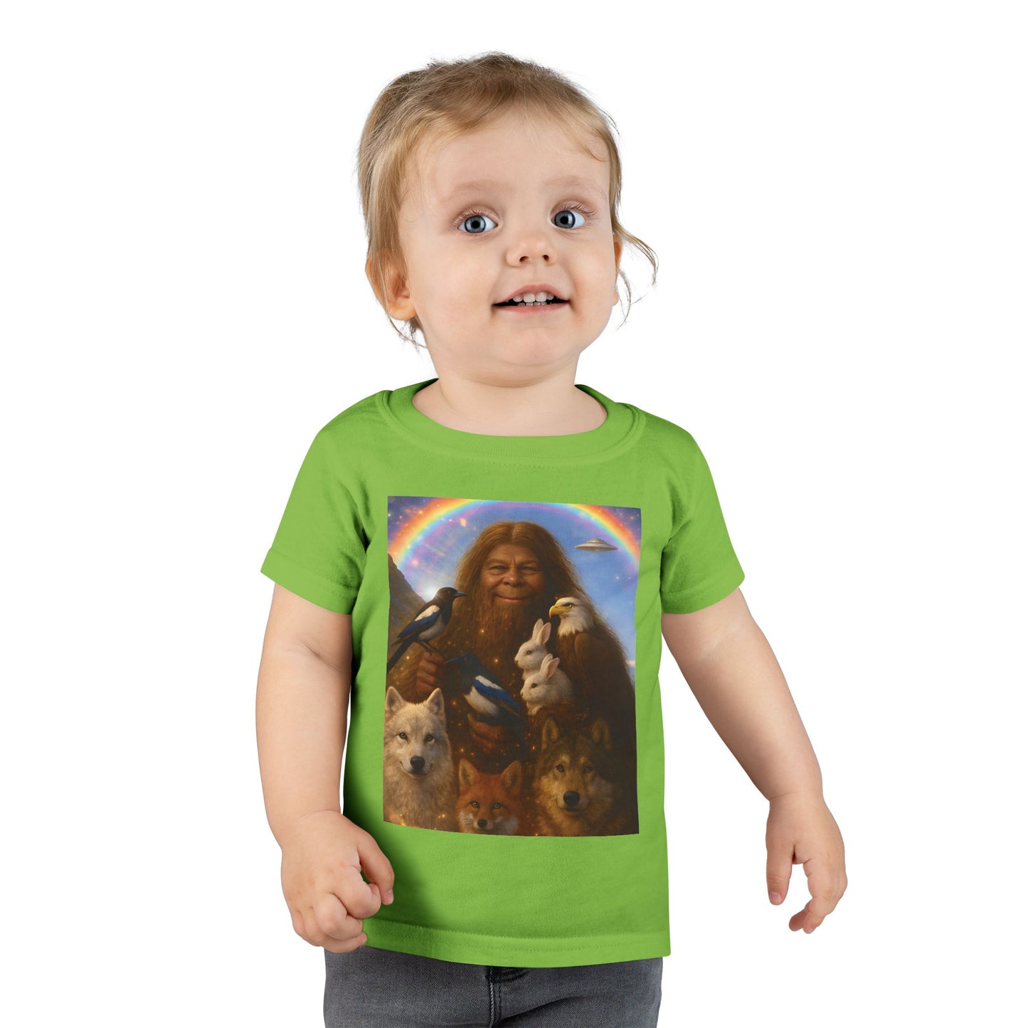 Female Sasquatch Elder Guardian of the Realms Tee