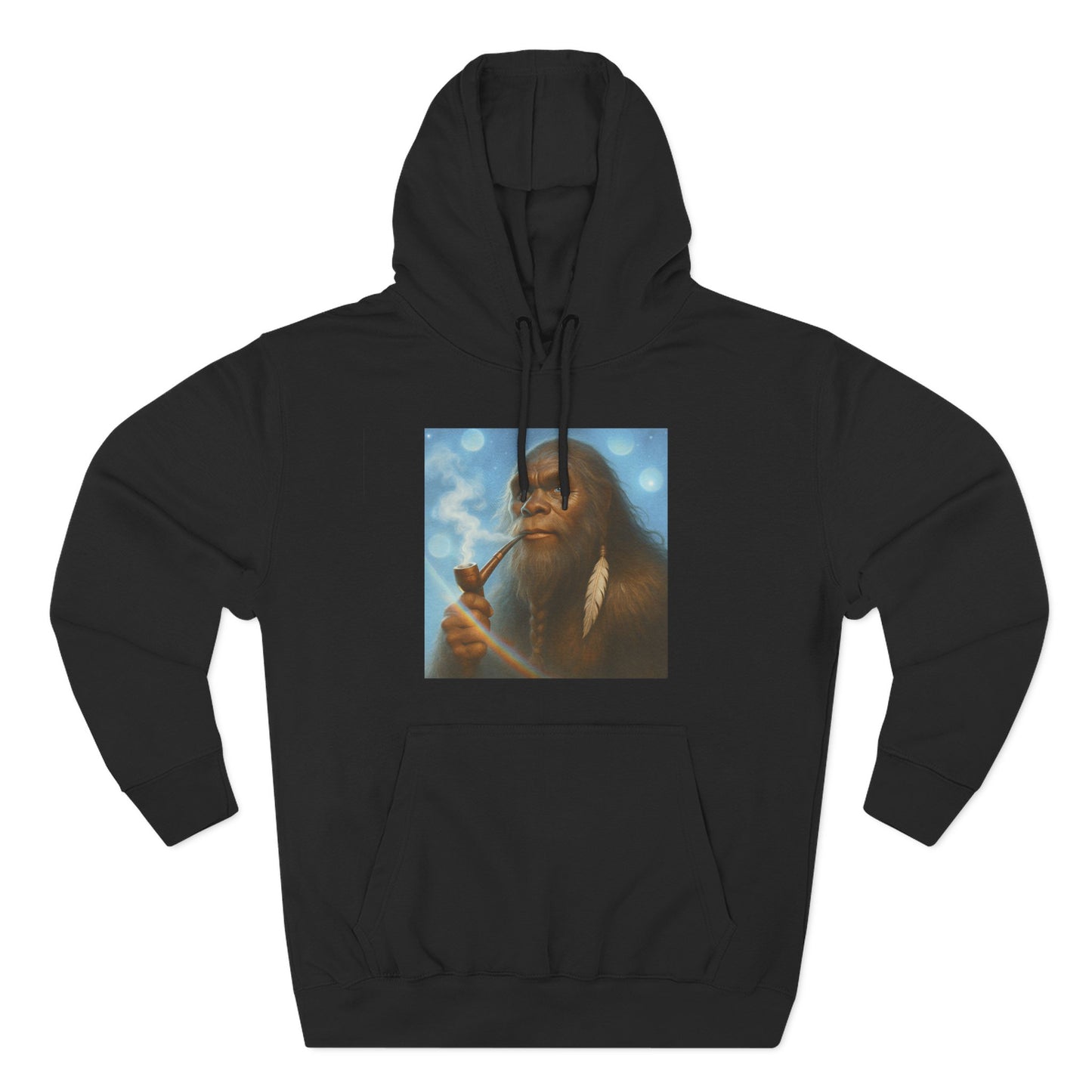 Sasquatch Prince of the Rainbow Forest Hoodie