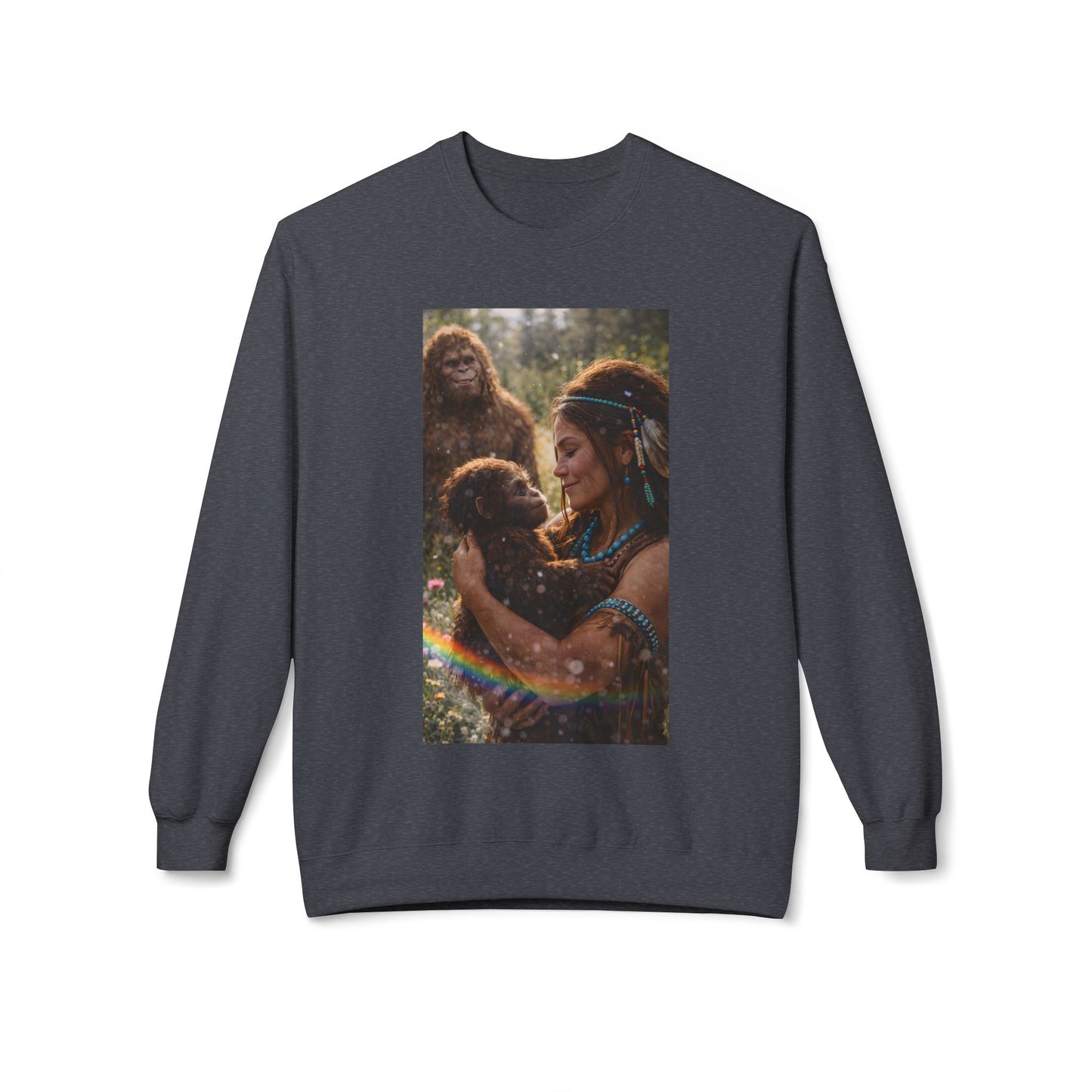 Crew neck sweater- Friends Through Every Stage of Life