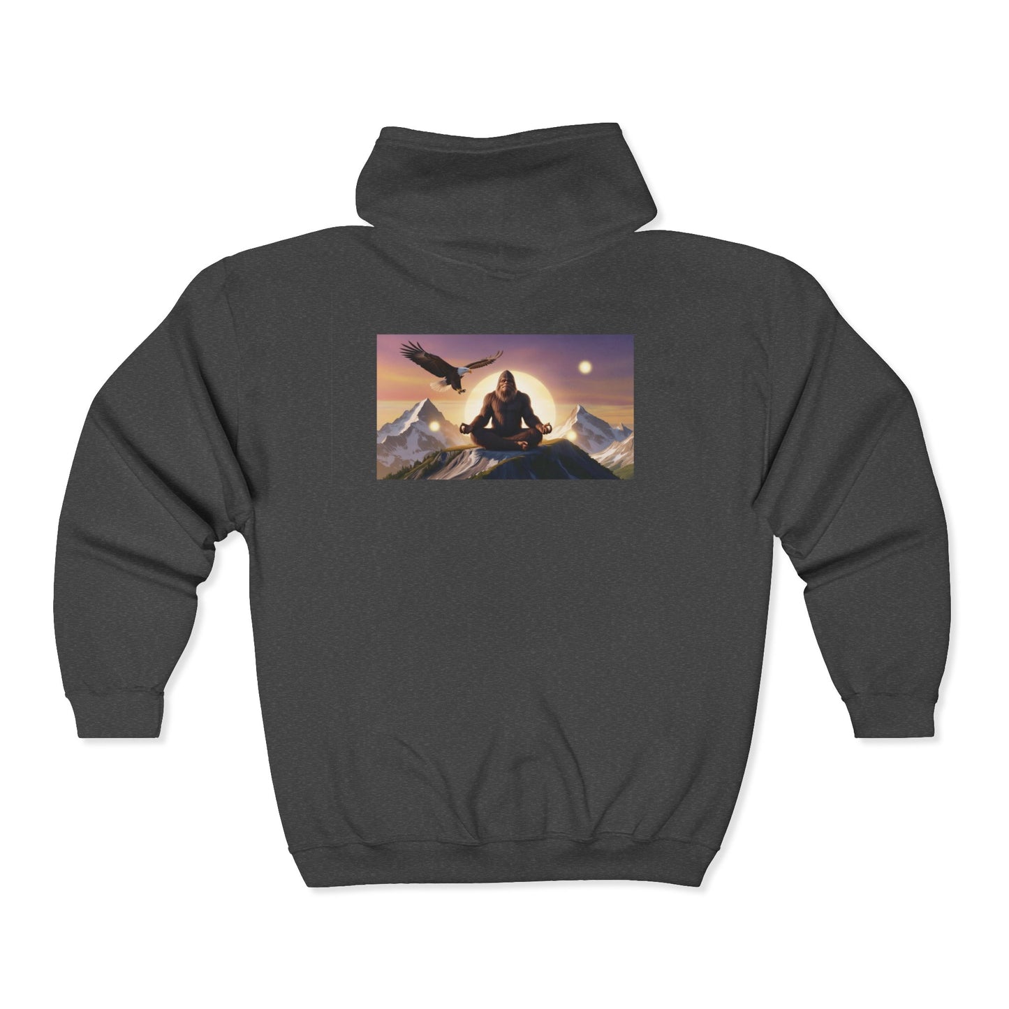 Meditating Sasquatch Hoodie
