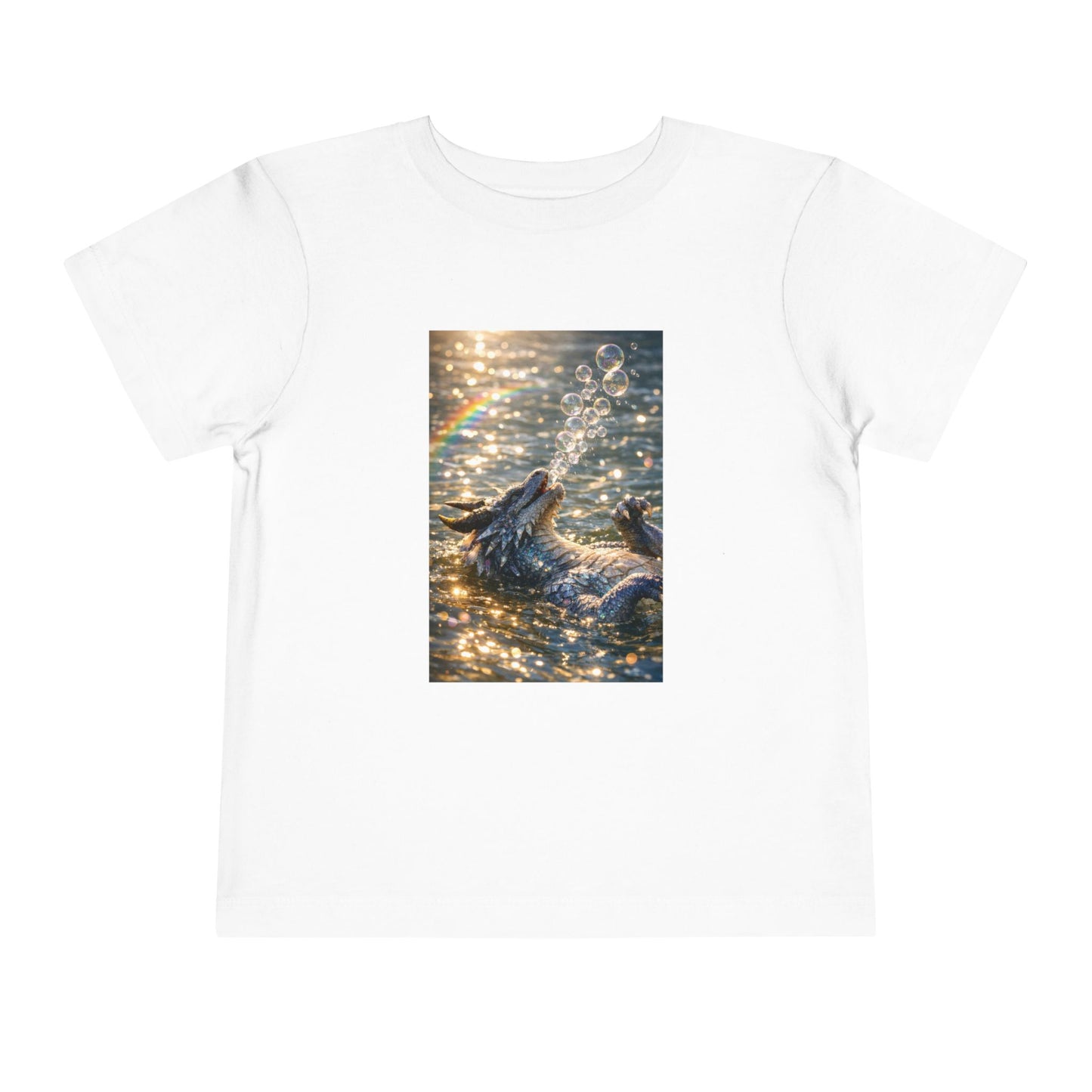 Toddler Tee — Sparkling Sea Dragon Print