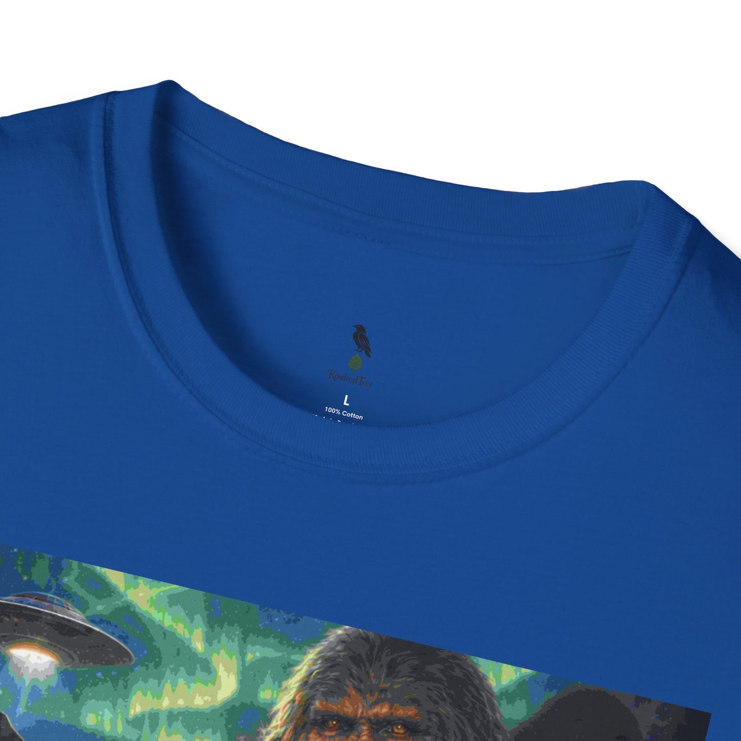 'Our First Ancestors Still Walk Among Us' Sasquatch Message to Humanity Graphic Tee