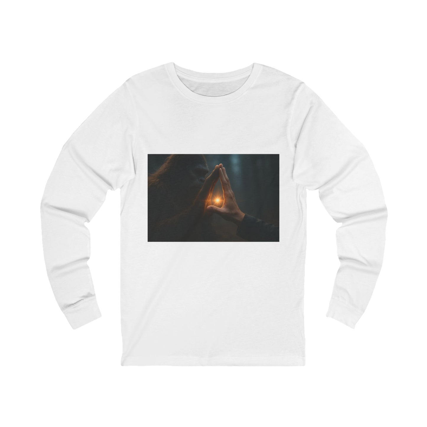 Guardian Touch, Where Two Worlds Meet Long Sleeve Tee