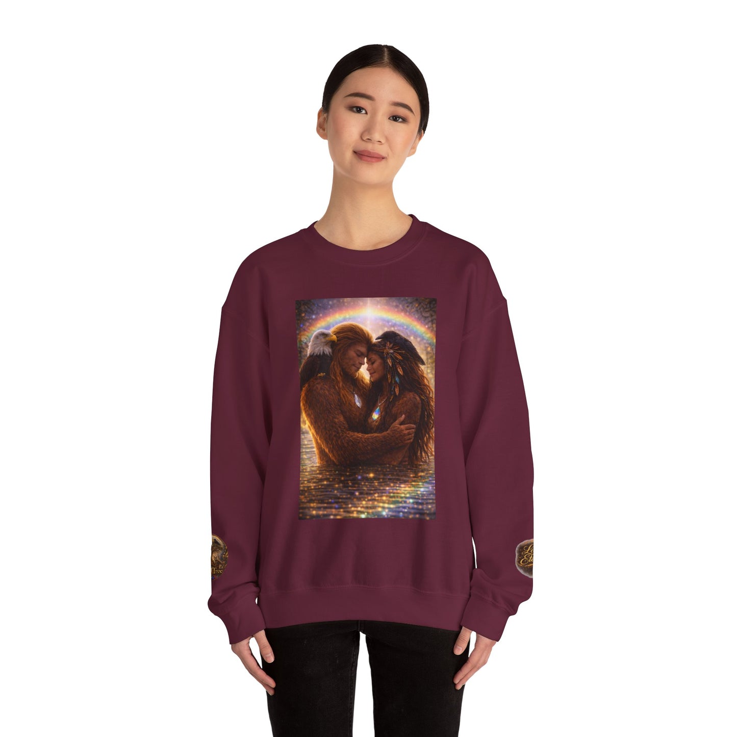Ancient Lovers- Love is eternal Crewneck Sweater