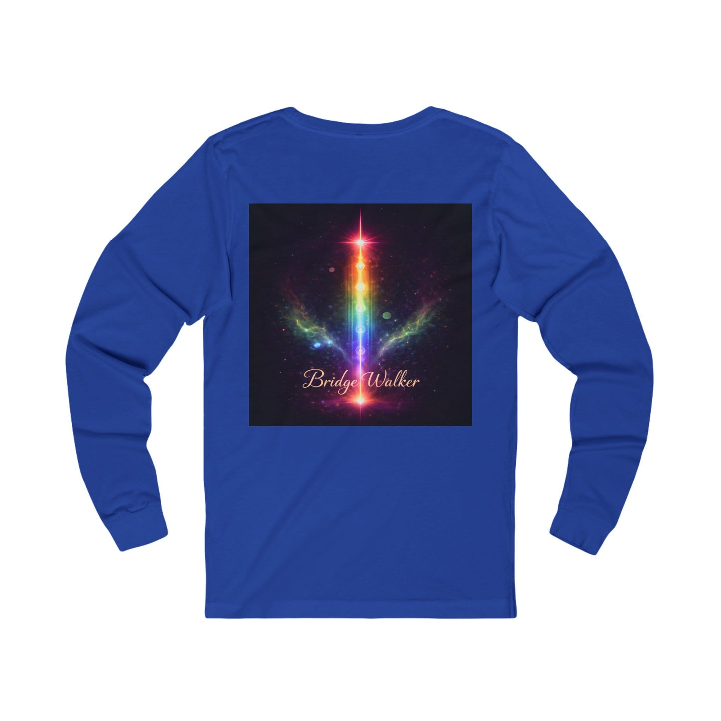 Spiritual Rainbow Soul Long Sleeve Tee — "The Spirit is One"