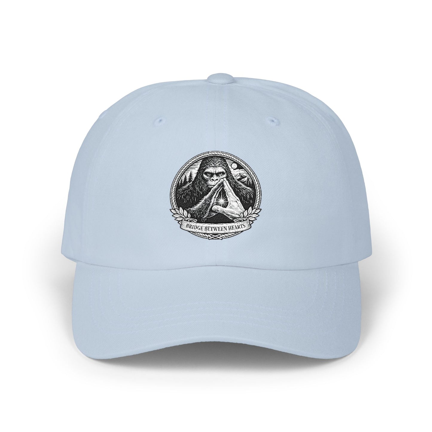 Bridge Between Hearts Embroidered Baseball cap