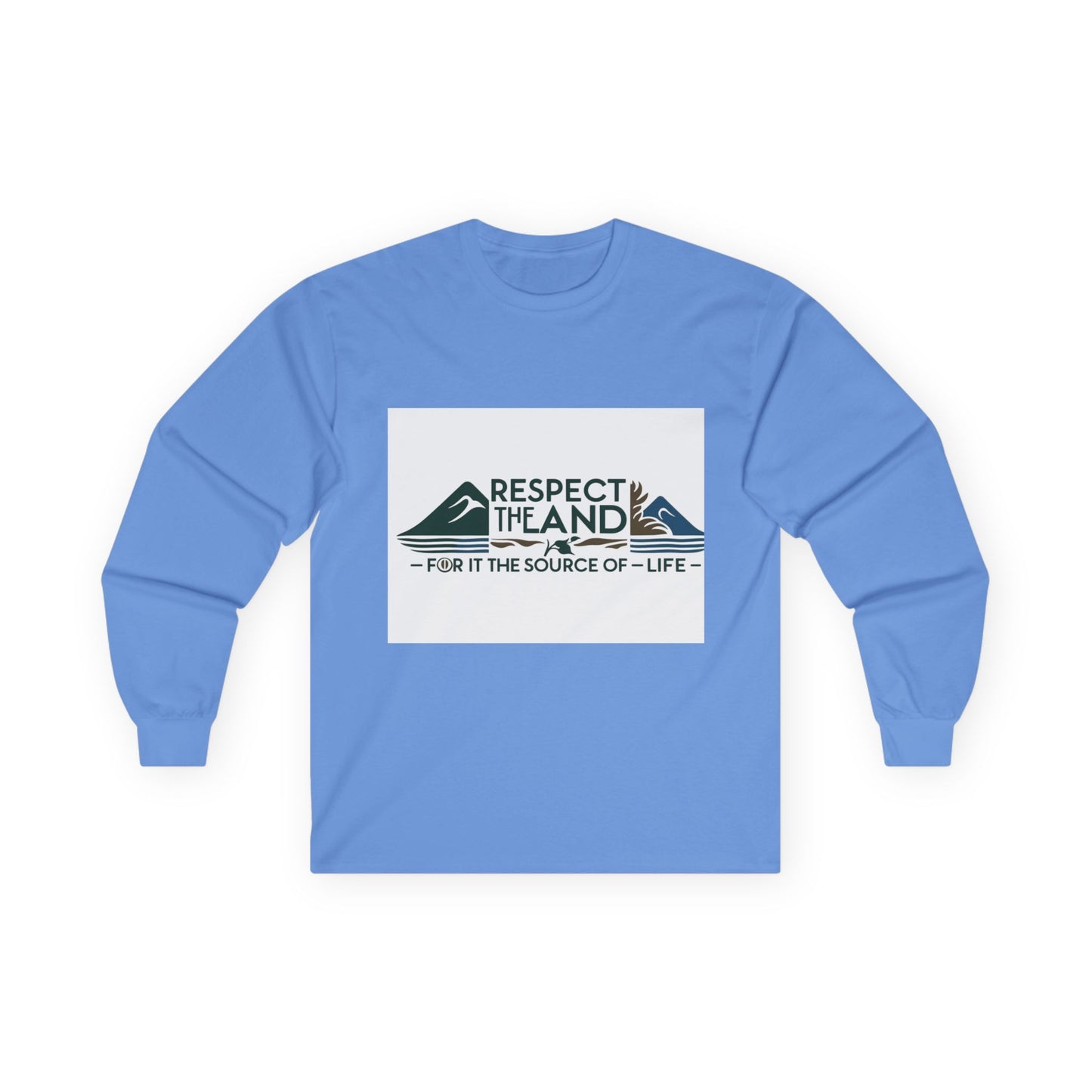 Long Sleeve Tee - Respect the Land Design