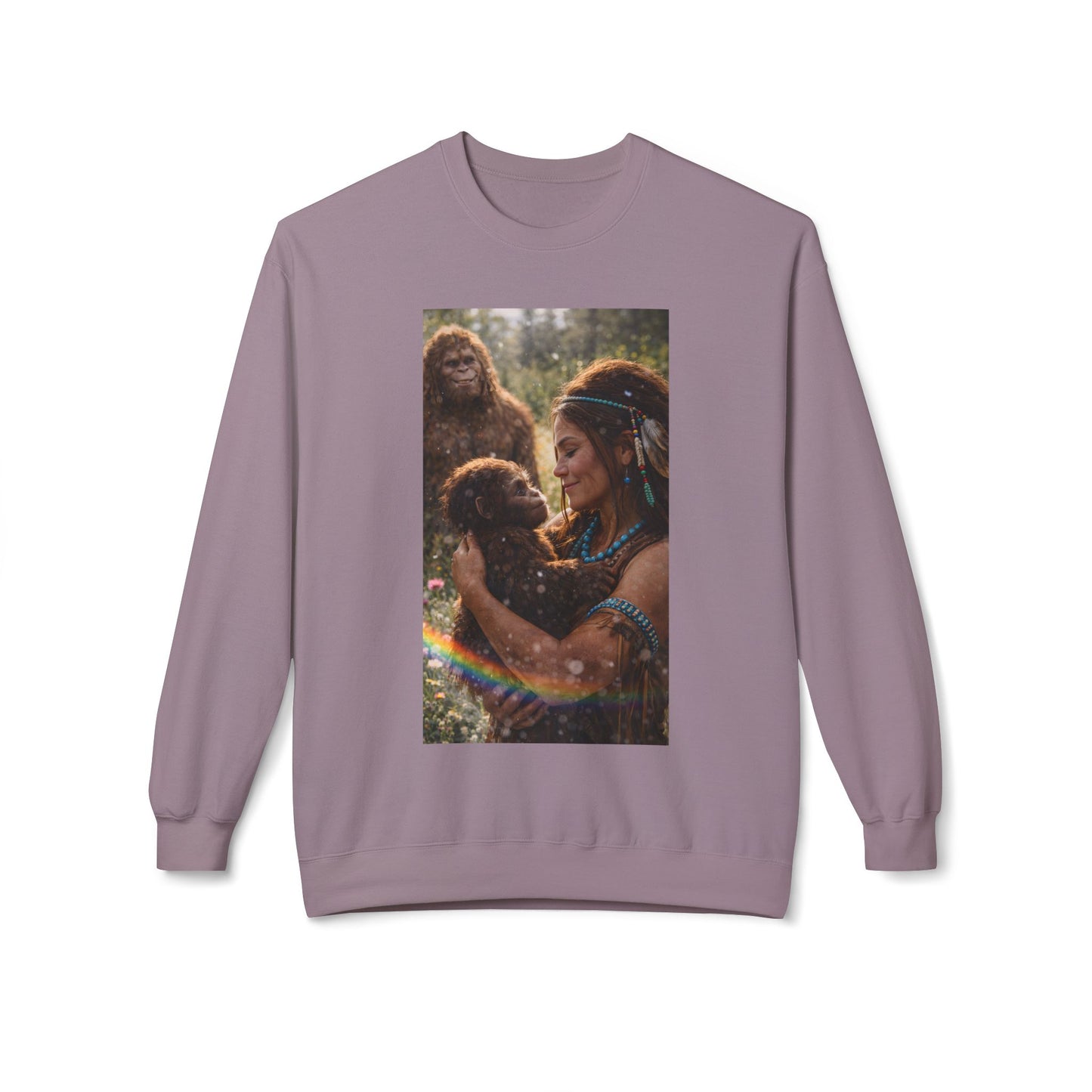 Crew neck sweater- Friends Through Every Stage of Life