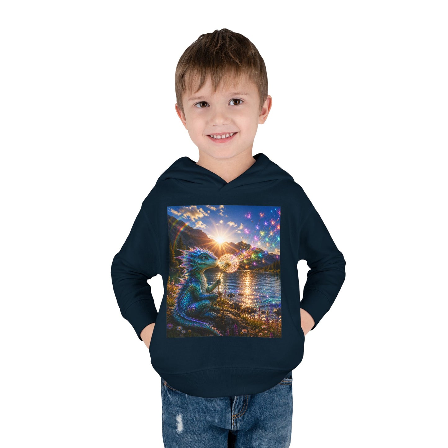 The Rainbow Seed Dragon — Child’s Magical Adventure Hoodie