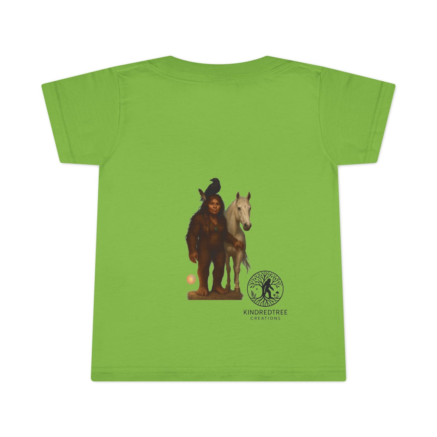 Female Sasquatch Elder Guardian of the Realms Tee