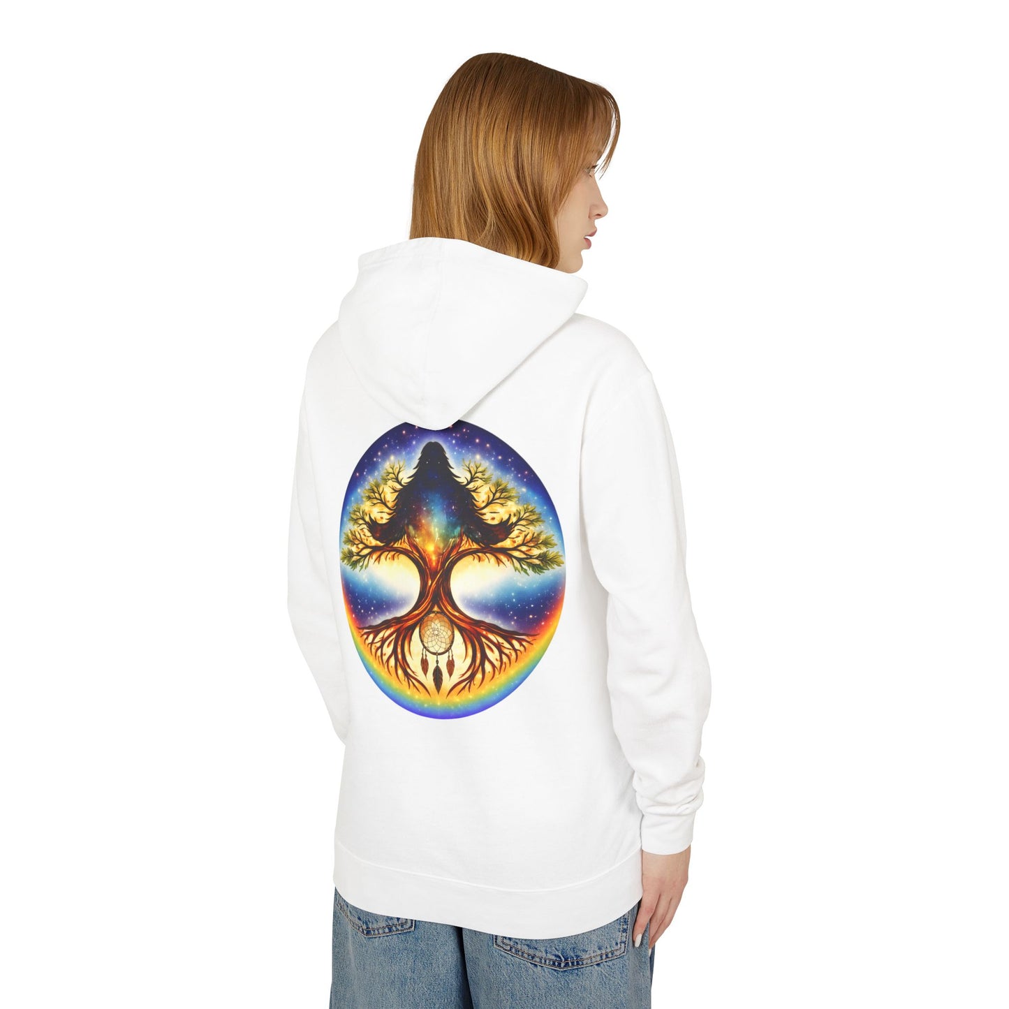 Kindred Realms- Living Tree Bridge Emblem -Hoodie lightweight