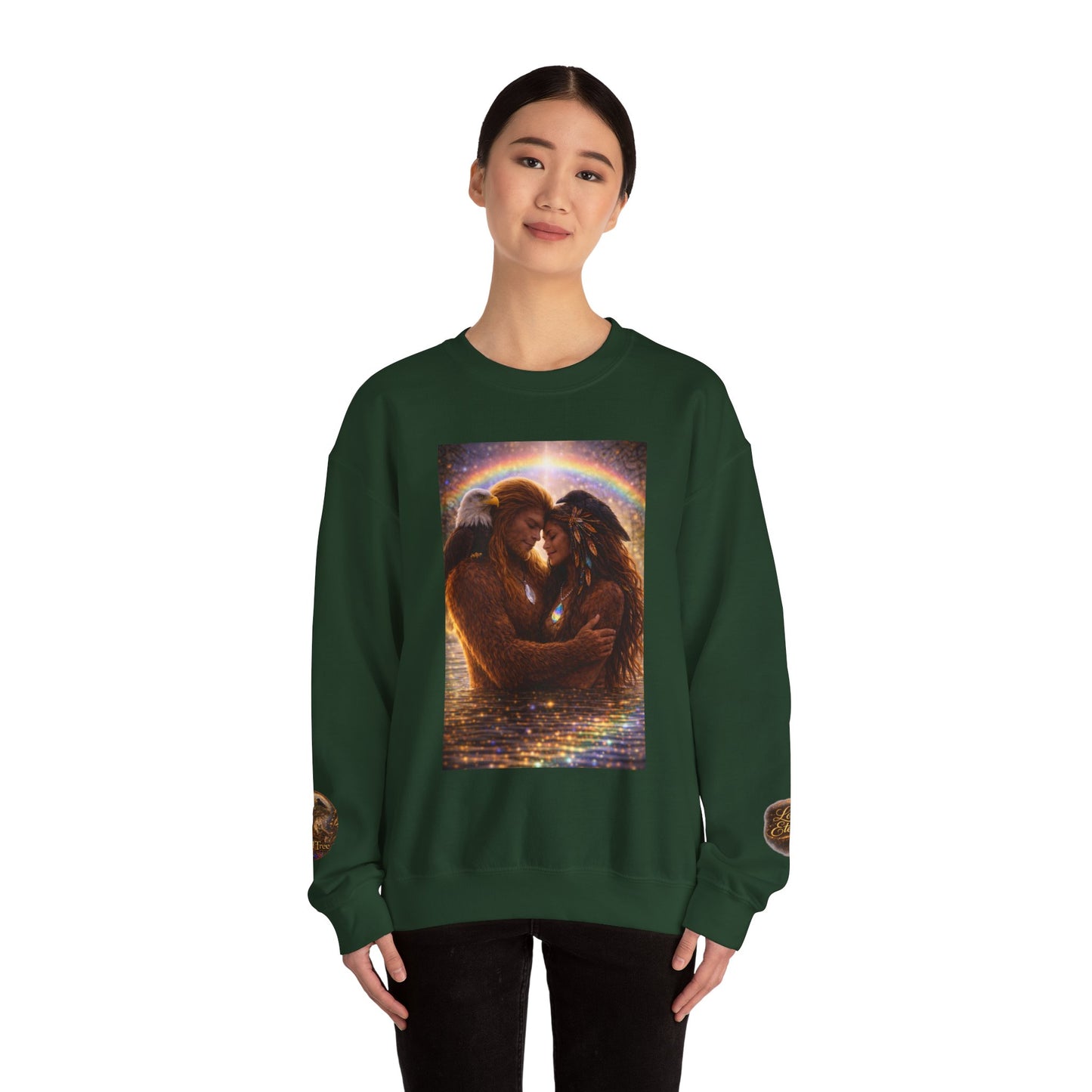 Ancient Lovers- Love is eternal Crewneck Sweater