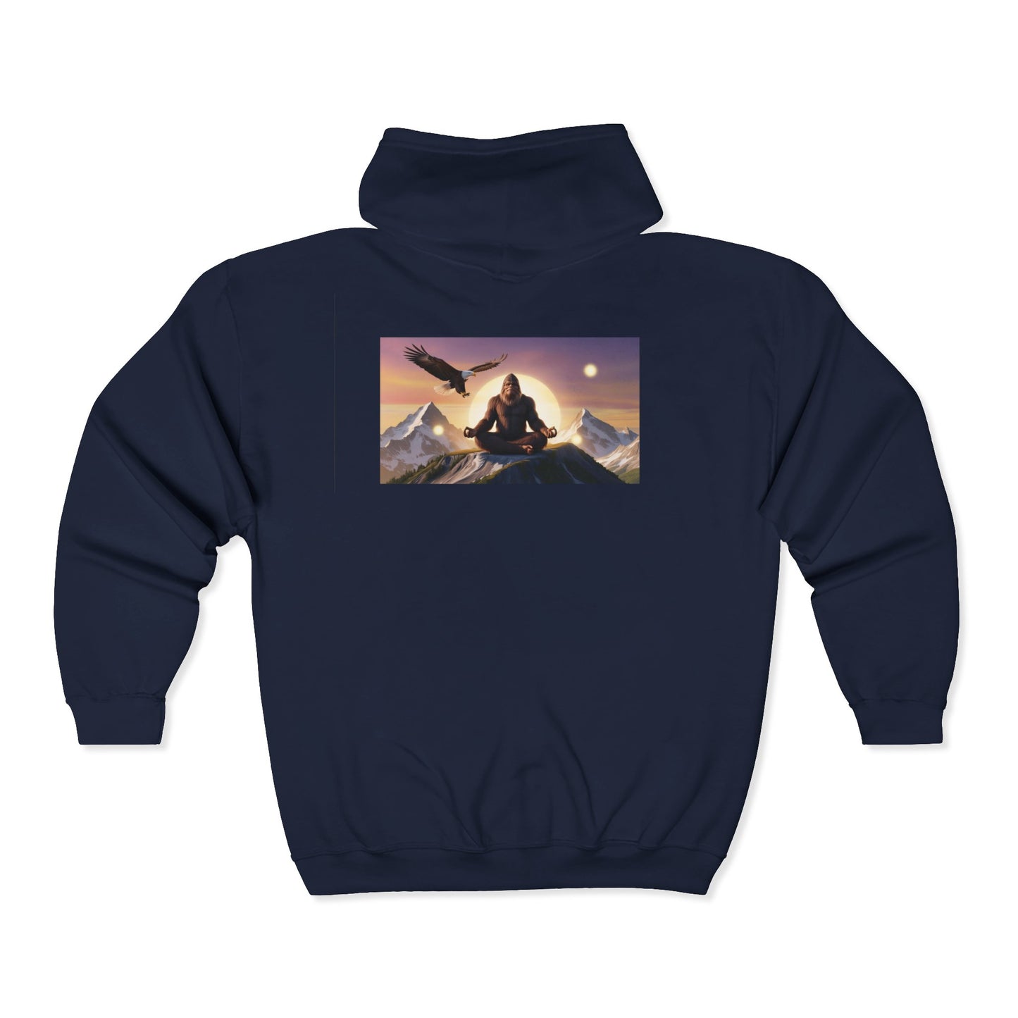 Meditating Sasquatch Hoodie