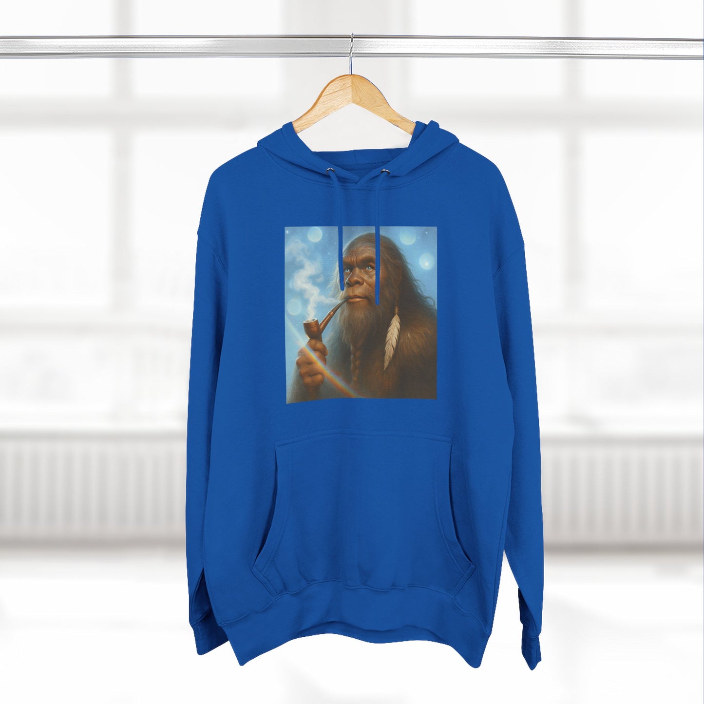 Sasquatch Prince of the Rainbow Forest Hoodie