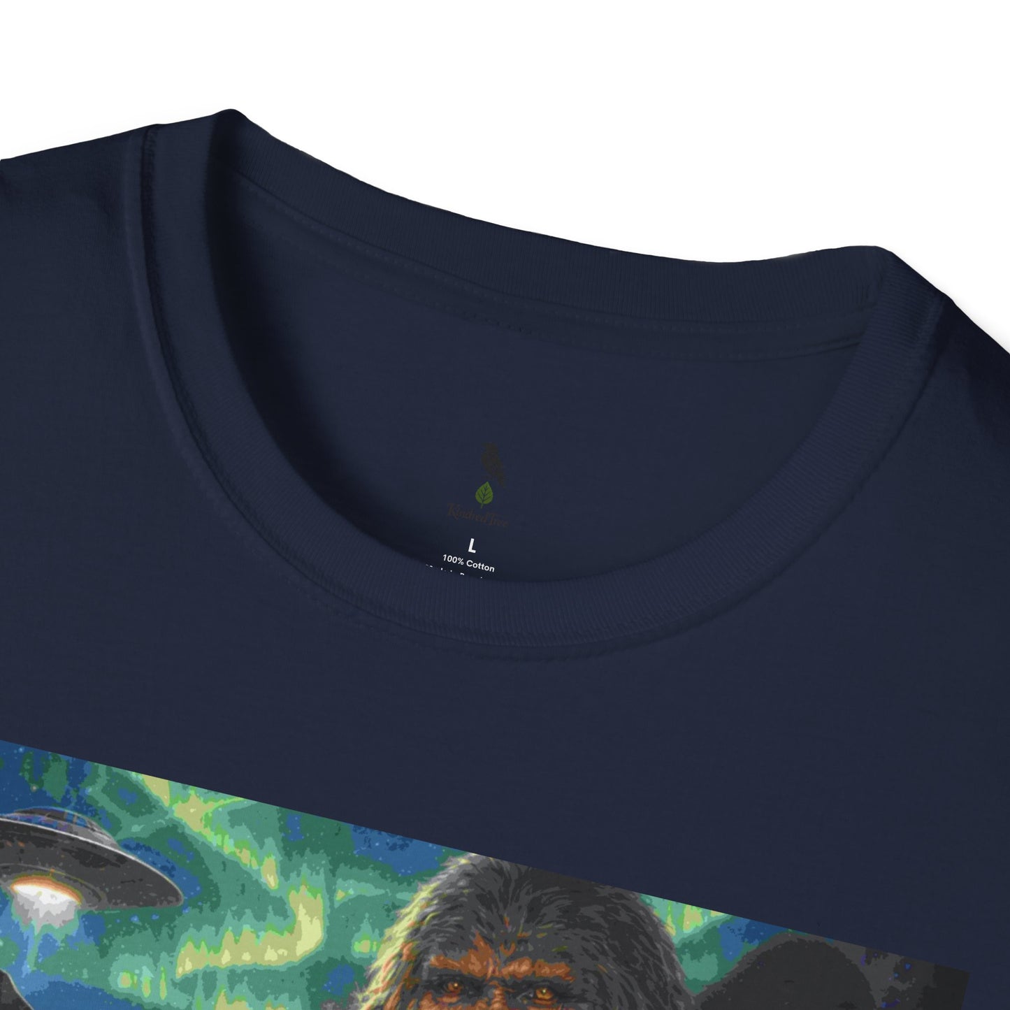 'Our First Ancestors Still Walk Among Us' Sasquatch Message to Humanity Graphic Tee