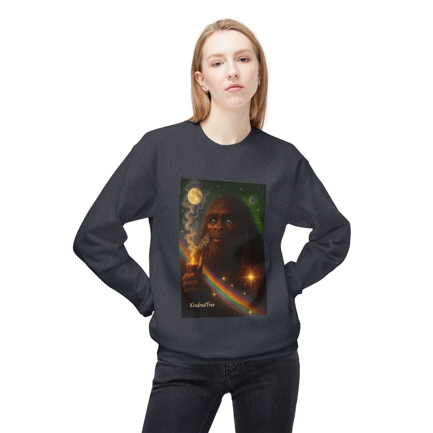 Cosmic Forest Spirit Sweatshirt