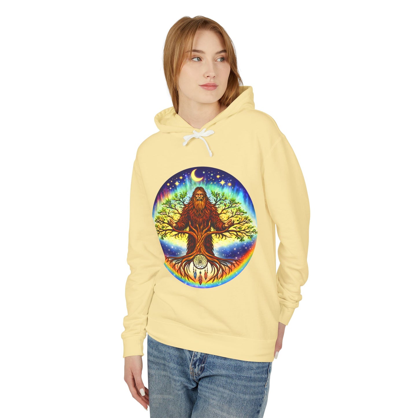 Kindred Realms- Living Tree Bridge Emblem -Hoodie lightweight