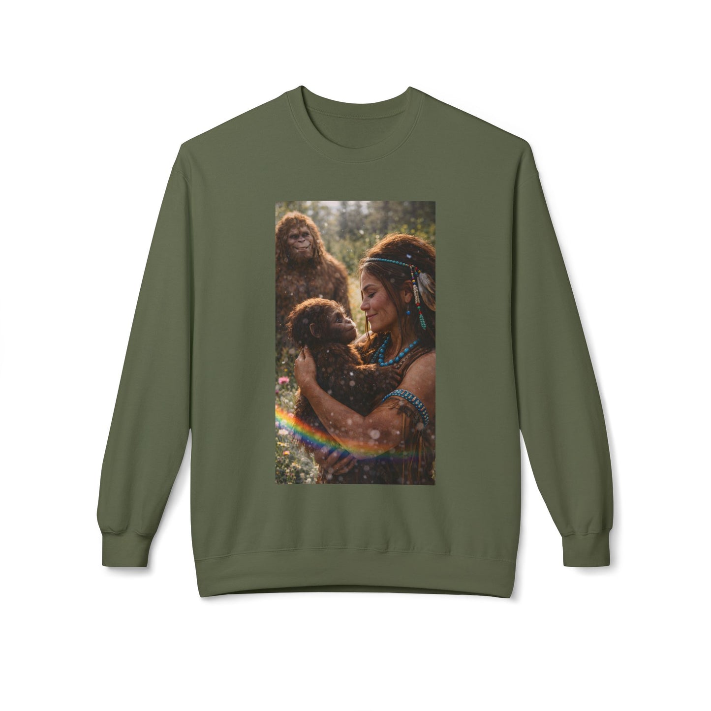 Crew neck sweater- Friends Through Every Stage of Life