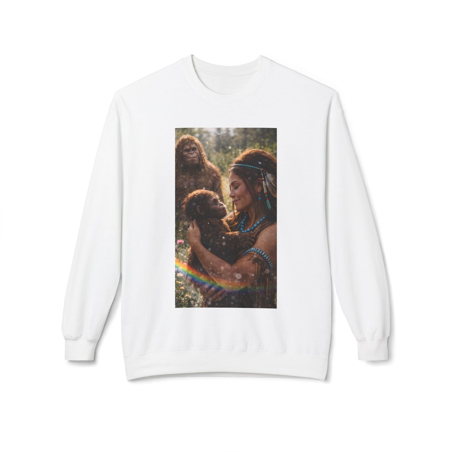 Crew neck sweater- Friends Through Every Stage of Life