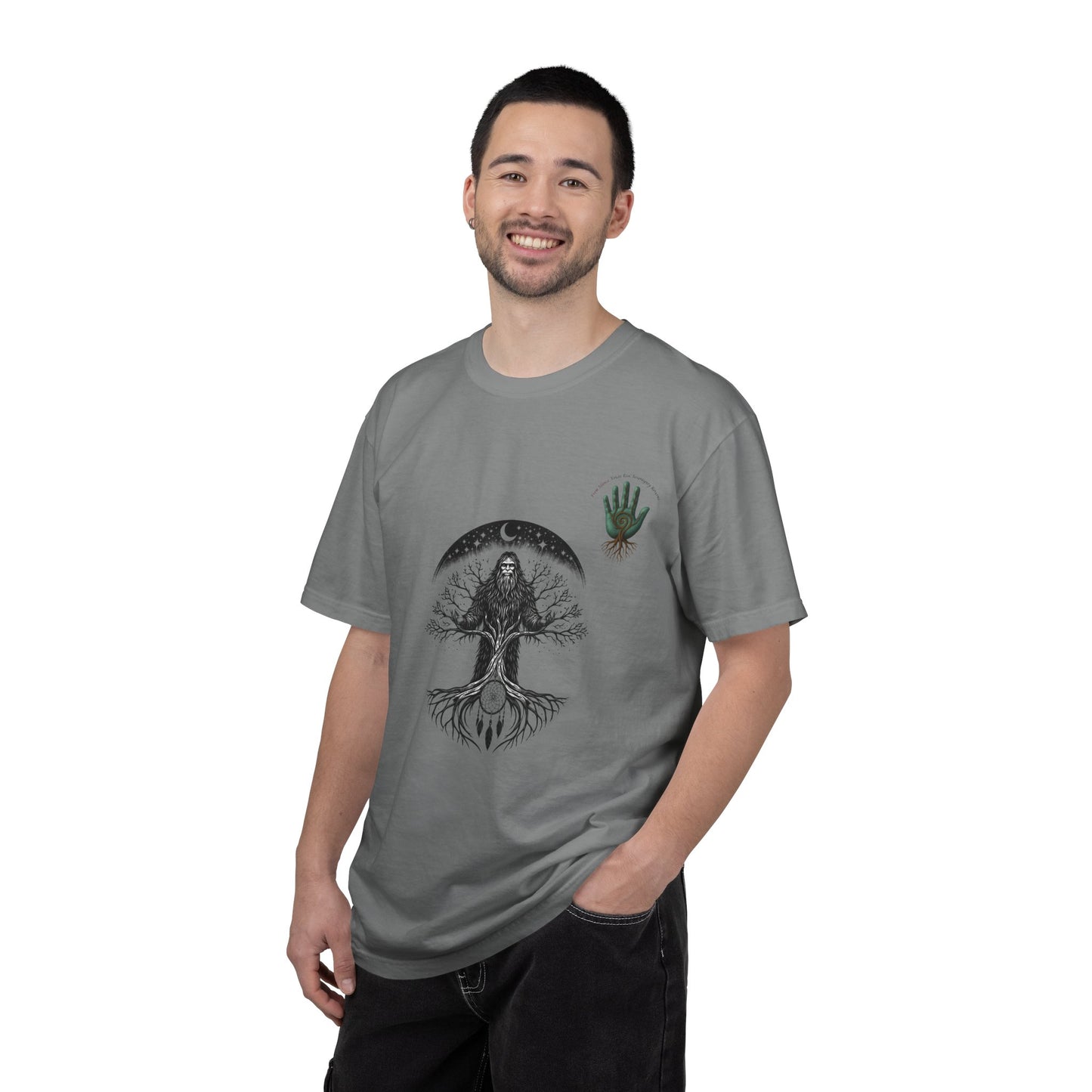 Sasquatch Guardian Tee — "Voices Rise, Sovereignty Returns" MMIW Tribute