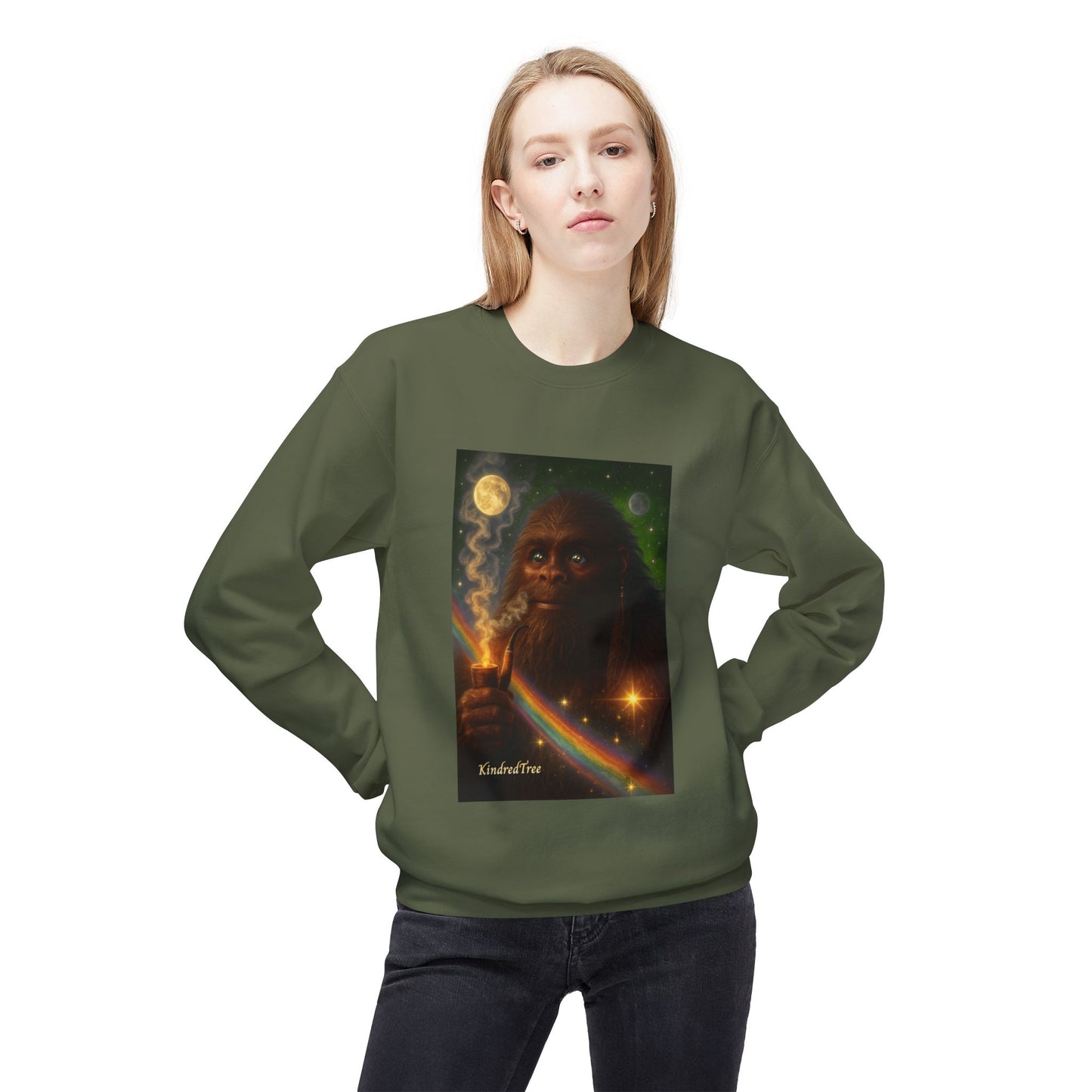 Cosmic Forest Spirit Sweatshirt