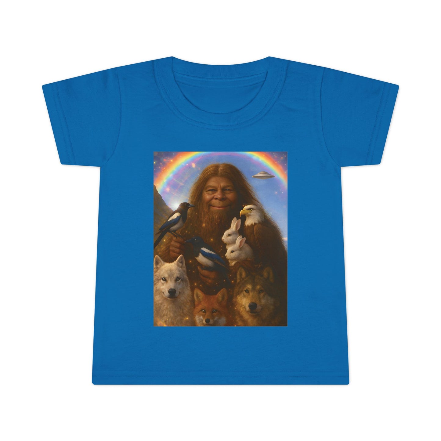Female Sasquatch Elder Guardian of the Realms Tee