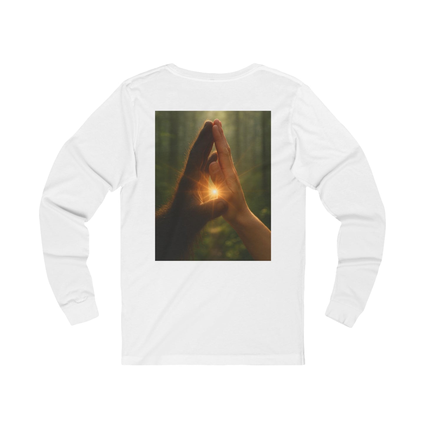 Guardian Touch, Where Two Worlds Meet Long Sleeve Tee