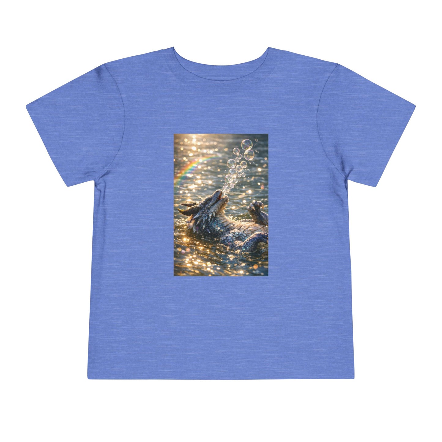 Toddler Tee — Sparkling Sea Dragon Print