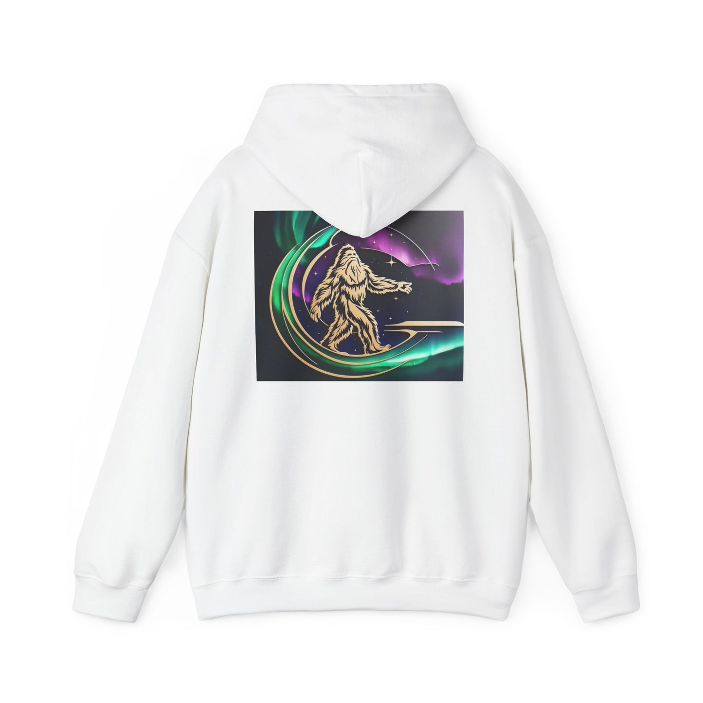Hooded Sweatshirt - Sasquatch Star Council Northern Lights Design