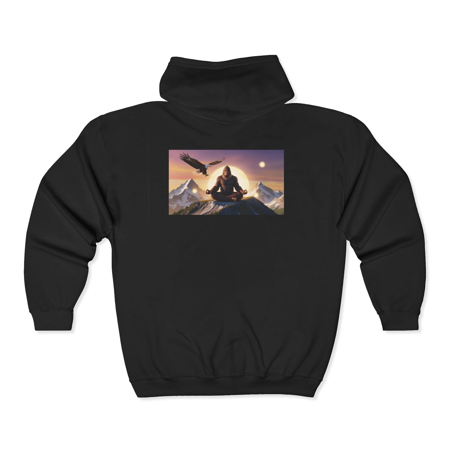 Meditating Sasquatch Hoodie