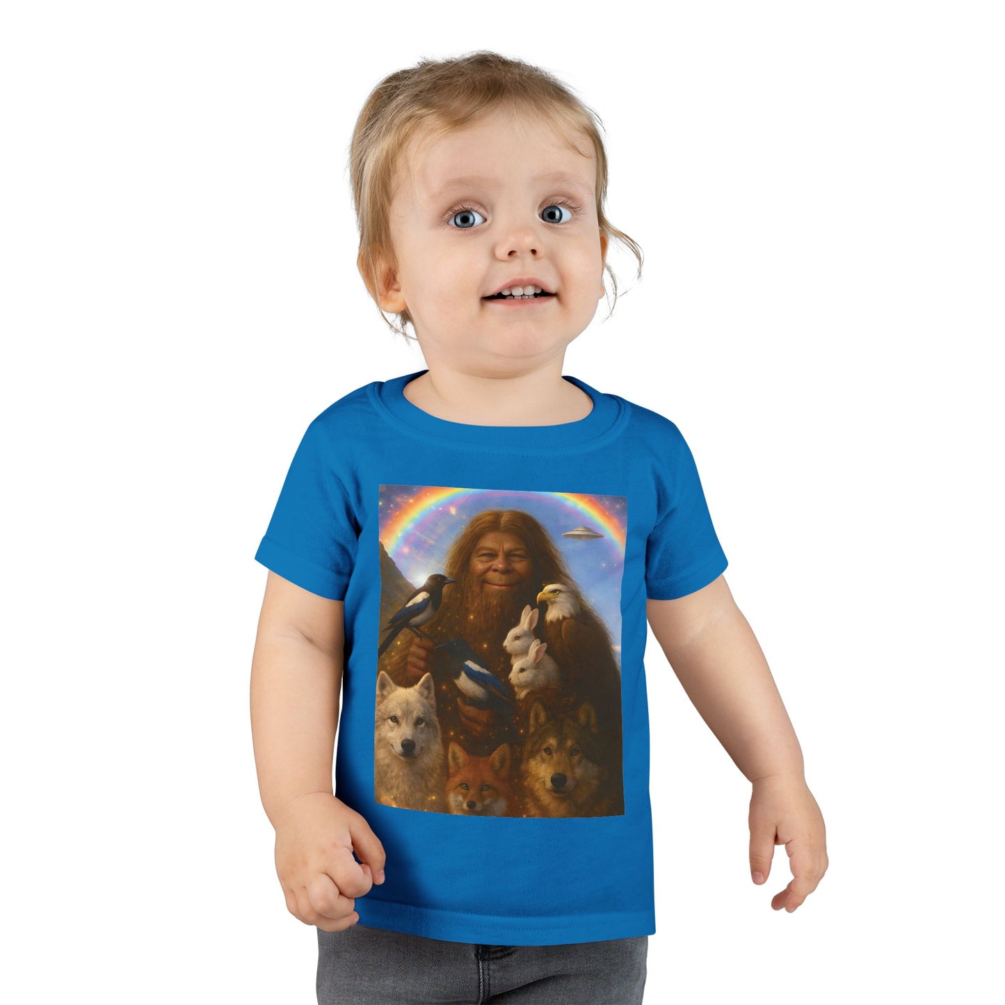 Female Sasquatch Elder Guardian of the Realms Tee