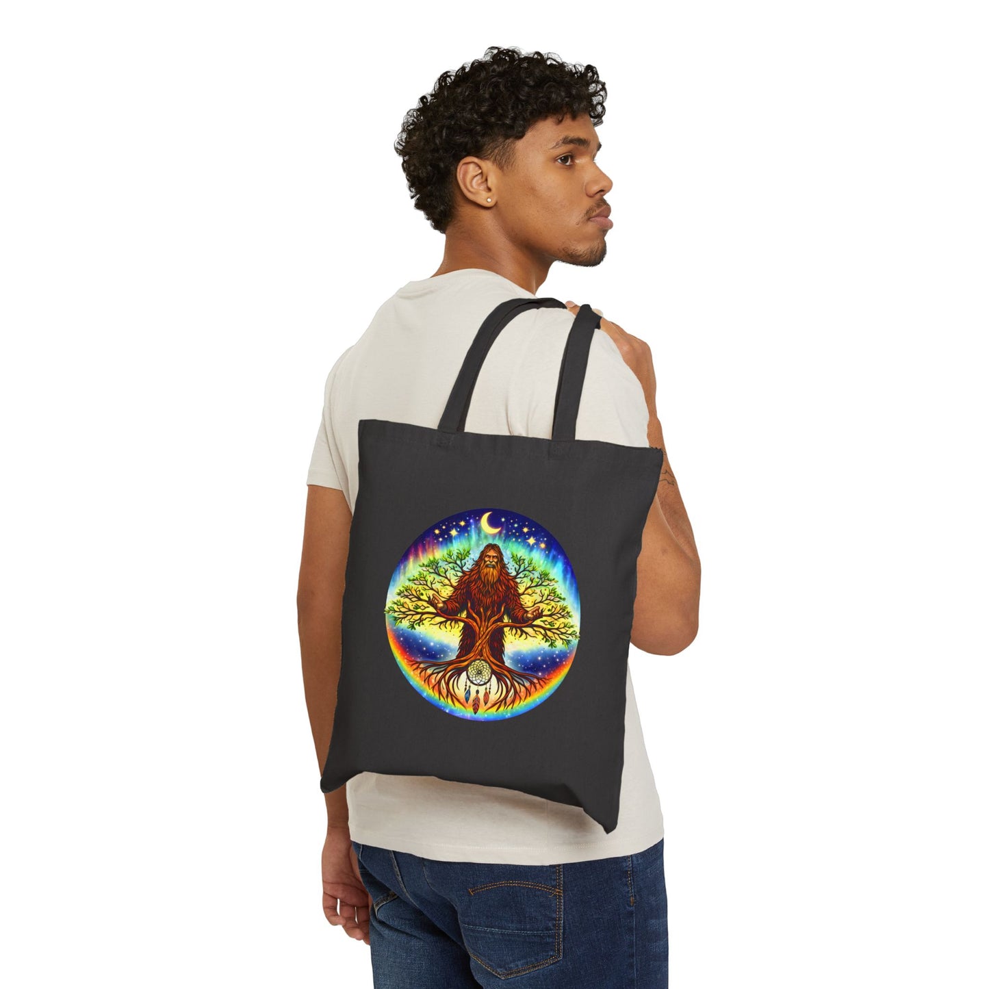 Kindred Realms- Living Tree Bridge tote cotton canvas bag