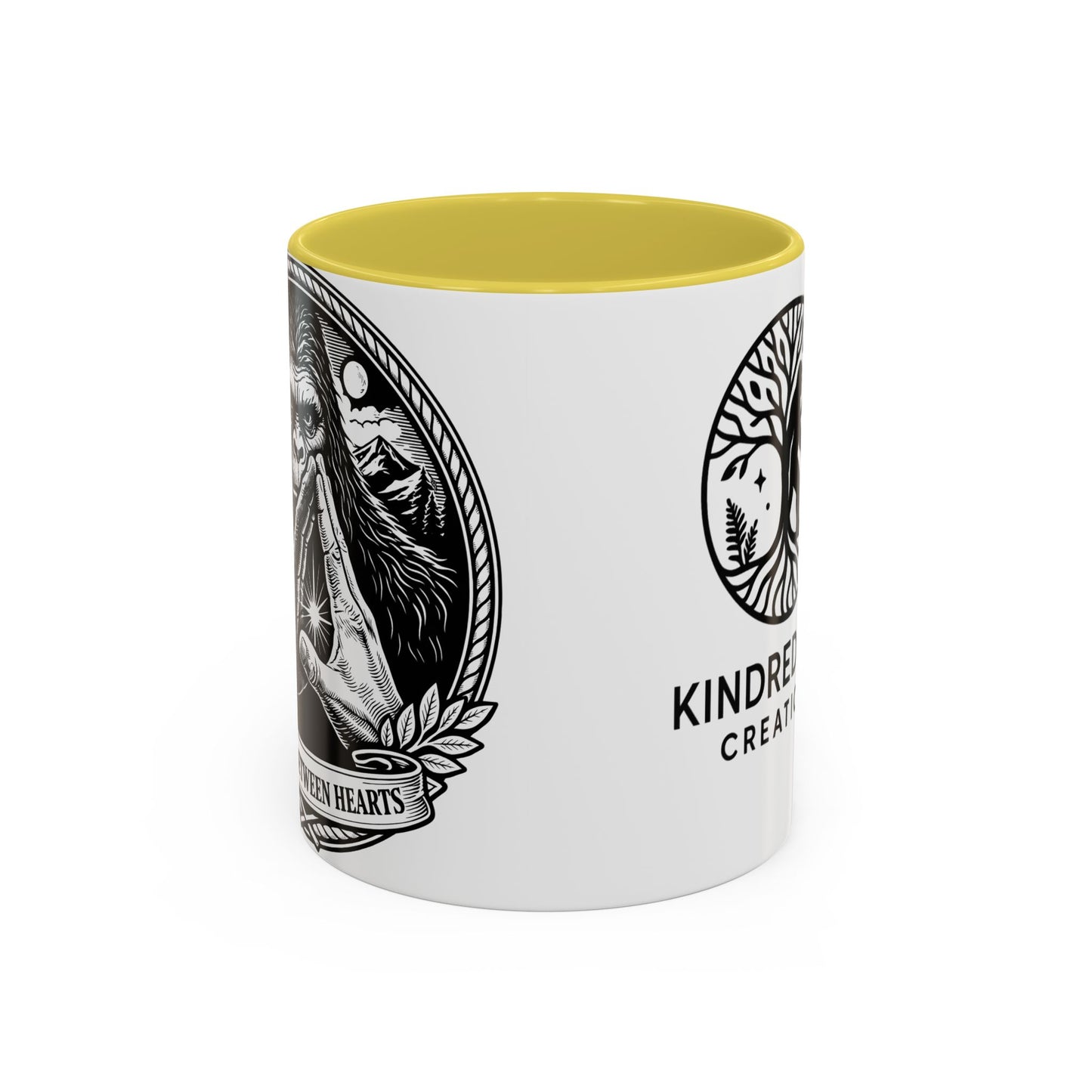 Bridge Between Hearts Mug- Human and Sasquatch Elder Alliance